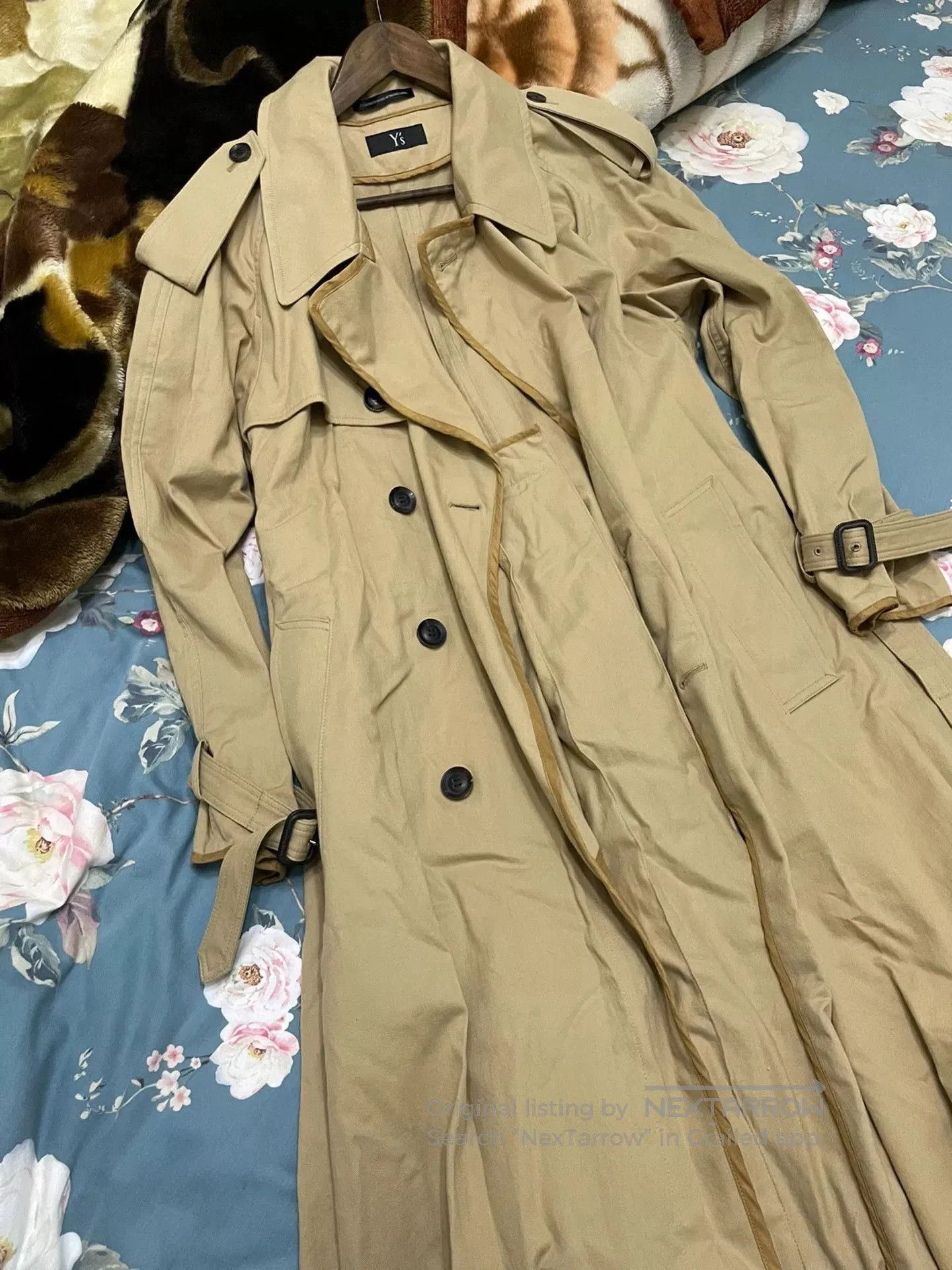 Y's Y's Yohji Yamamoto Trench Coat. Size M / US 6-8 / IT 42-44 - 9 Thumbnail