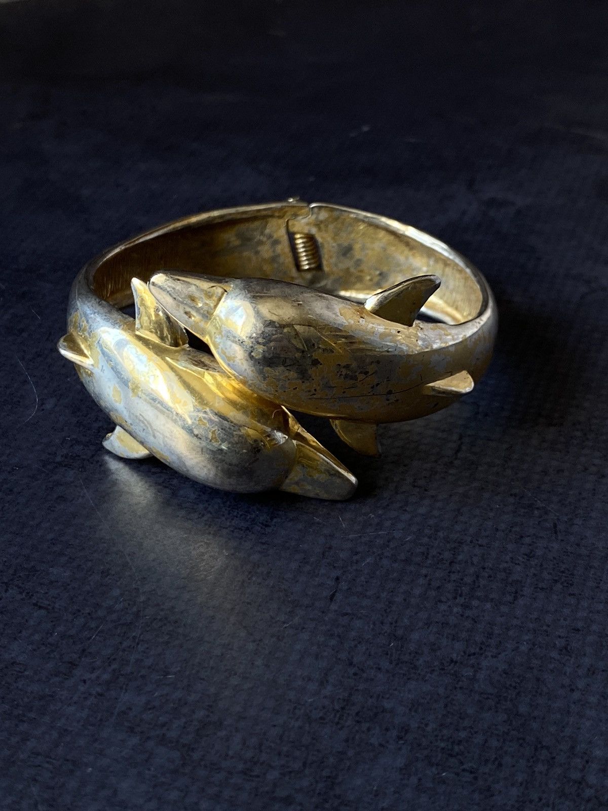 Japanese Brand × Vintage Vintage Dolphin Design Metal Bracelet Size ONE SIZE - 4 Thumbnail