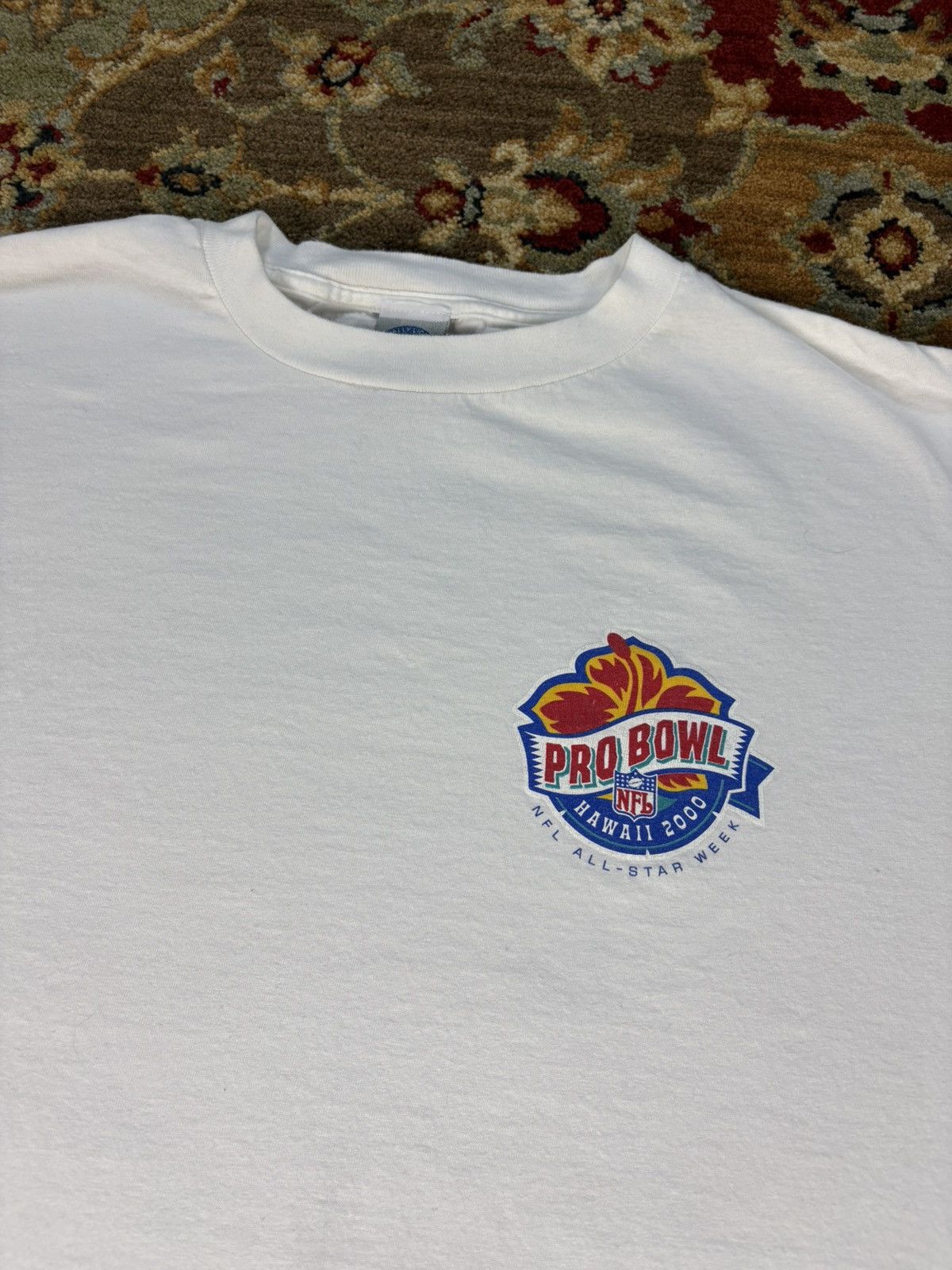 NFL × Vintage 2000 NFL Hawaii Pro Bowl T-Shirt Size US XL / EU 56 / 4 - 2 Thumbnail