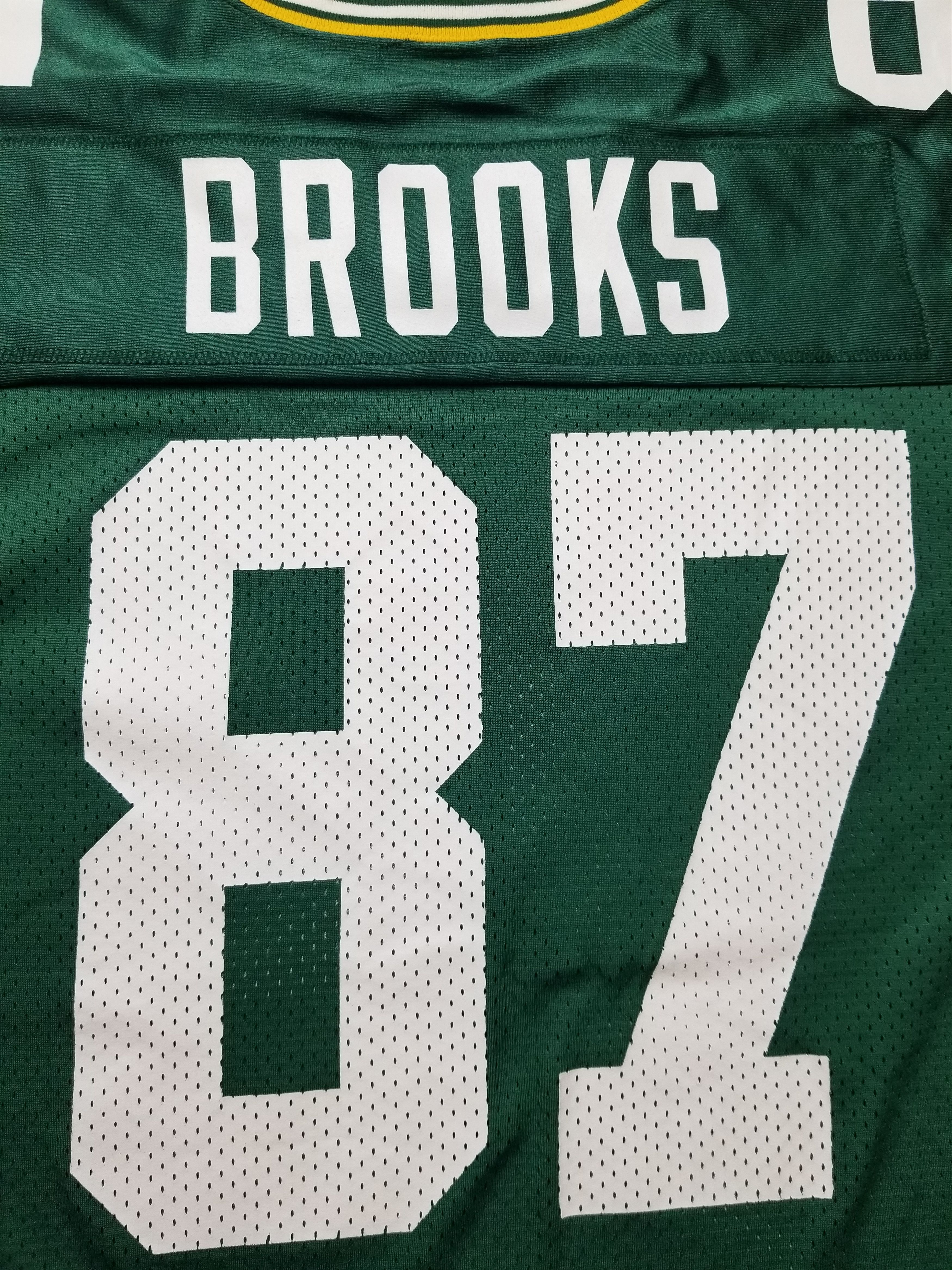 Nike Vintage Green Bay Packers Robert Brooks Nike Team Jersey Size US XL / EU 56 / 4 - 4 Thumbnail