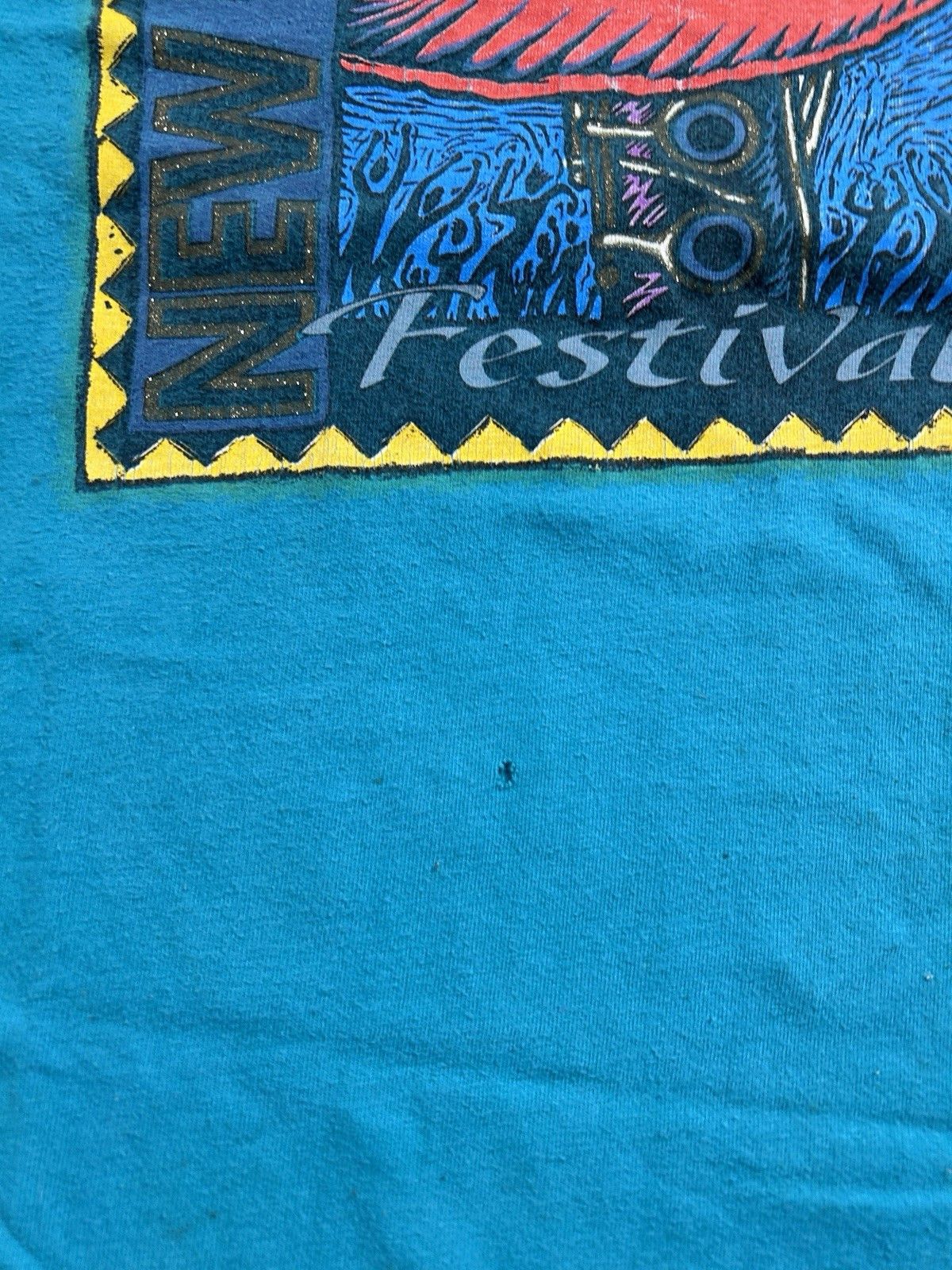Hanes Vintage 80’s New Orleans Jazz & Heritage Festival T-Shirt Size US XL / EU 56 / 4 - 2 Thumbnail