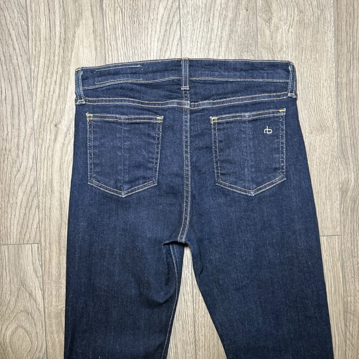 Rag & Bone Rag & Bone High Rise Skinny Jean in Heritage Size 27 Size 27" / US 4 / IT 40 - 5 Thumbnail