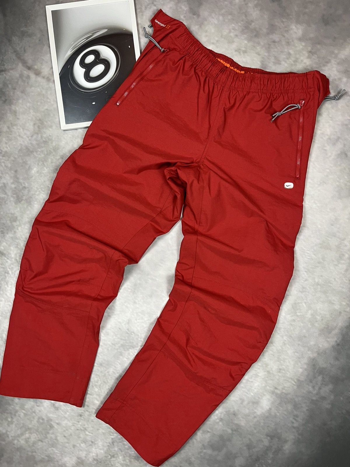 Nike Vtg Nike Sports DLX Ski Snowboard Pants Red 90s/Y2K Size M Size US 32 / EU 48 - 2 Thumbnail
