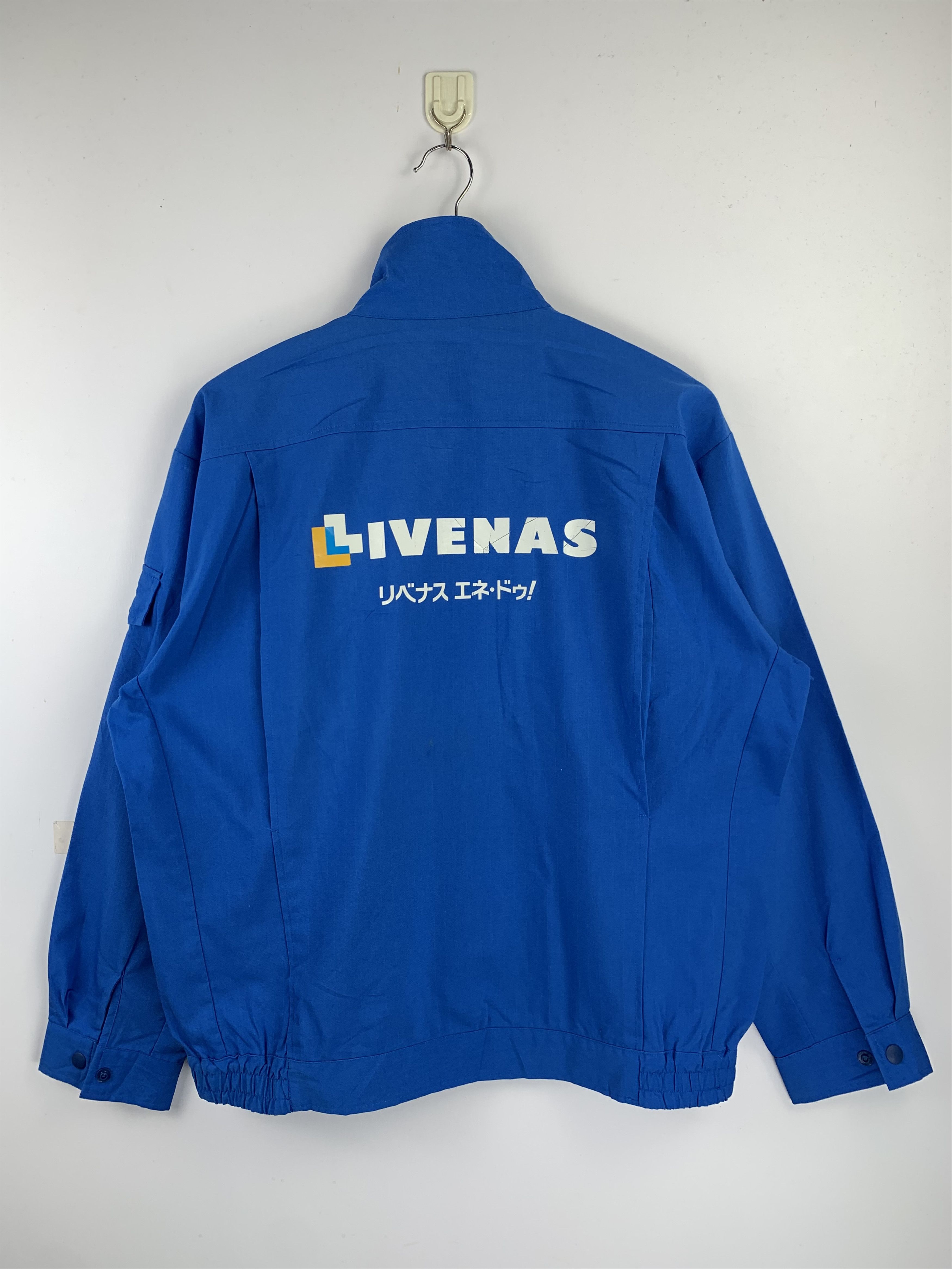 Japanese Brand Vintage Japanese Brand Livenas Workers Jacket J1537 Size US L / EU 52-54 / 3 - 3 Thumbnail