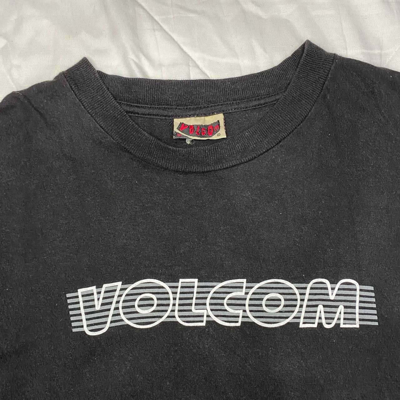 Hook-Ups × Volcom Crazy 90s Volcom Stone Skate Y2K Logo Boxy Black Longsleeve Size US M / EU 48-50 / 2 - 2 Thumbnail