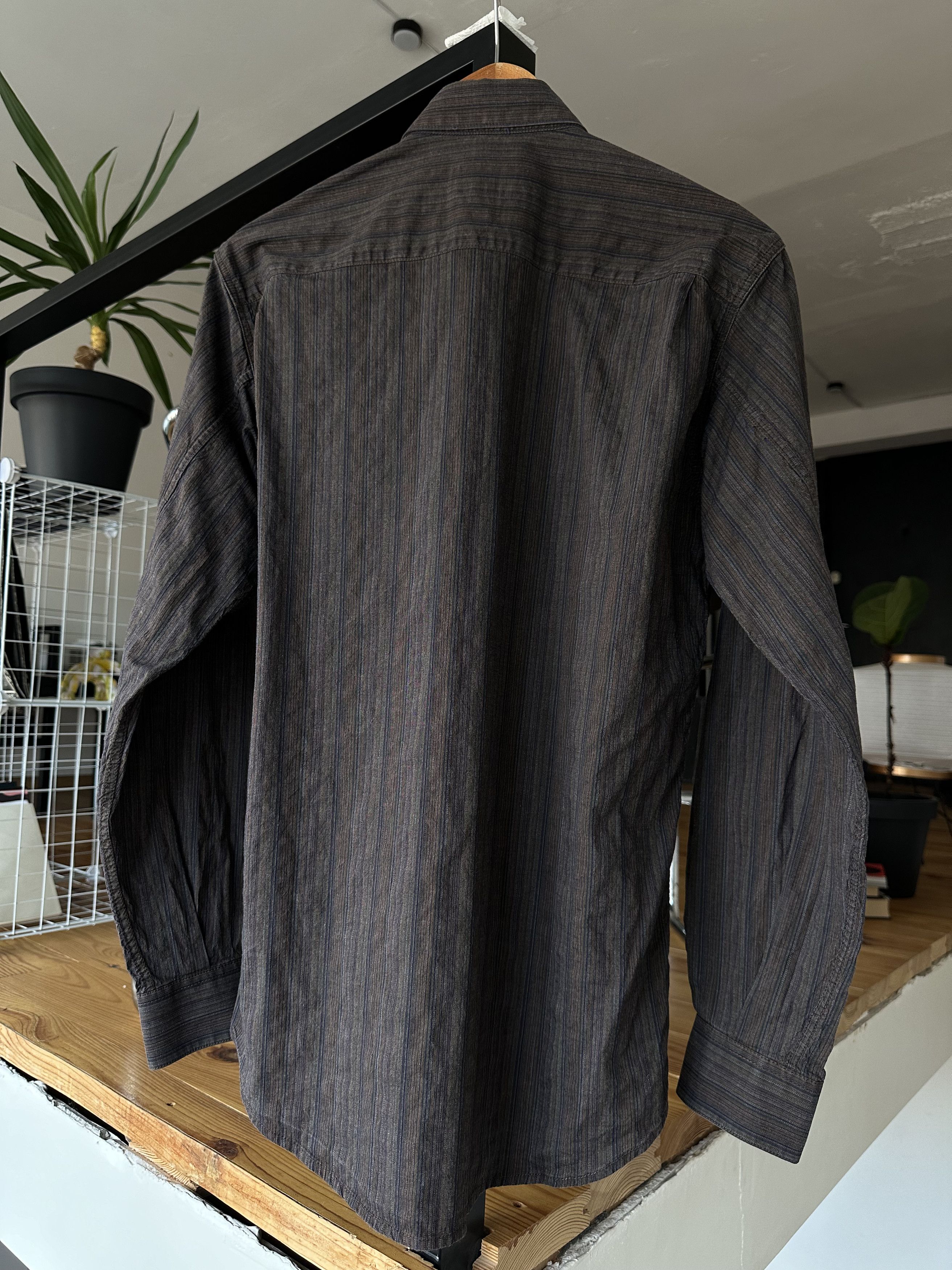 Marlboro Classics Marlboro Classics Brown Longsleeve Shirt Men's Small Size US S / EU 44-46 / 1 - 2 Thumbnail