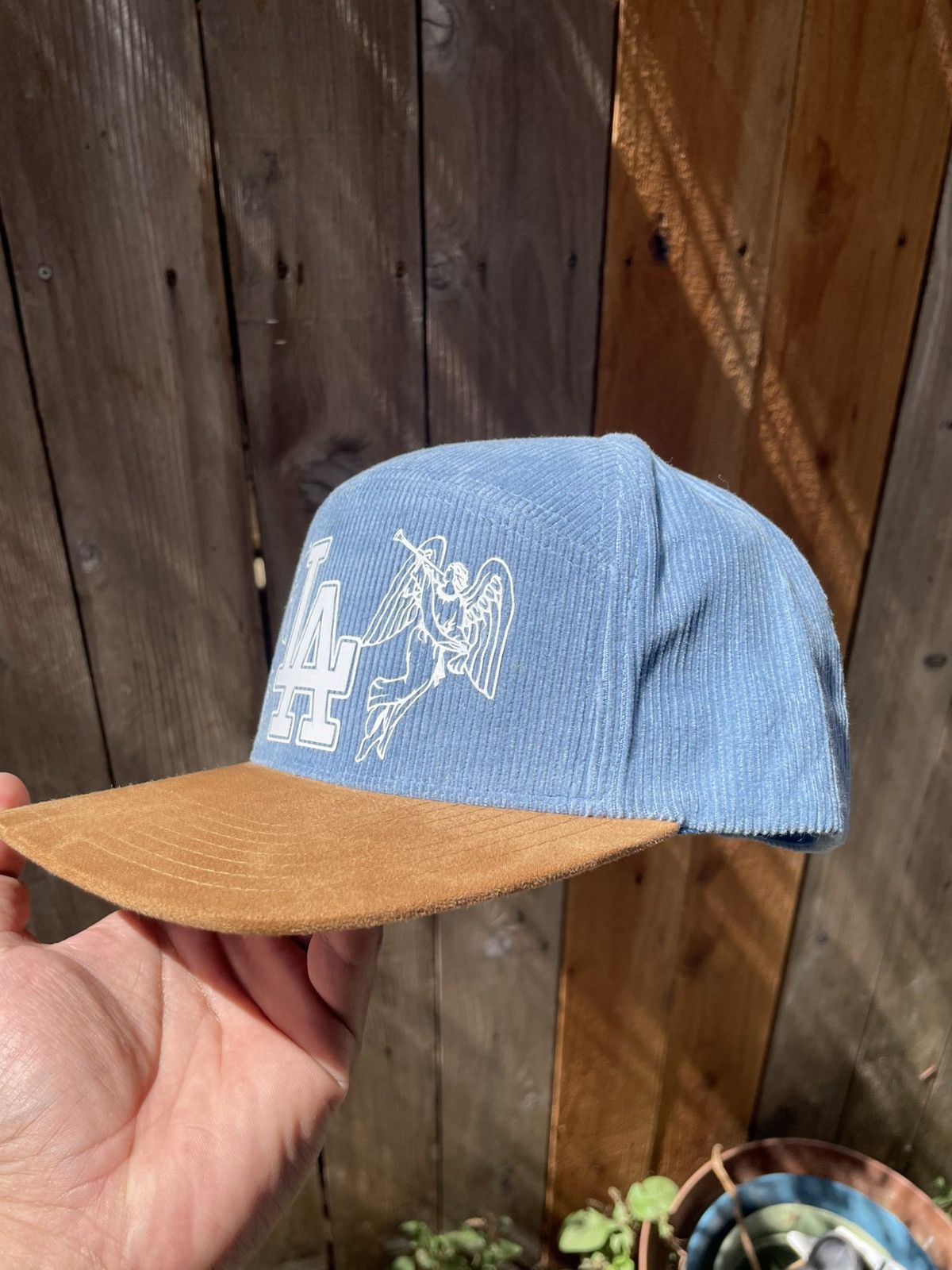 Other Los Angeles dodgers corduroy SnapBack custom made Size ONE SIZE - 3 Thumbnail