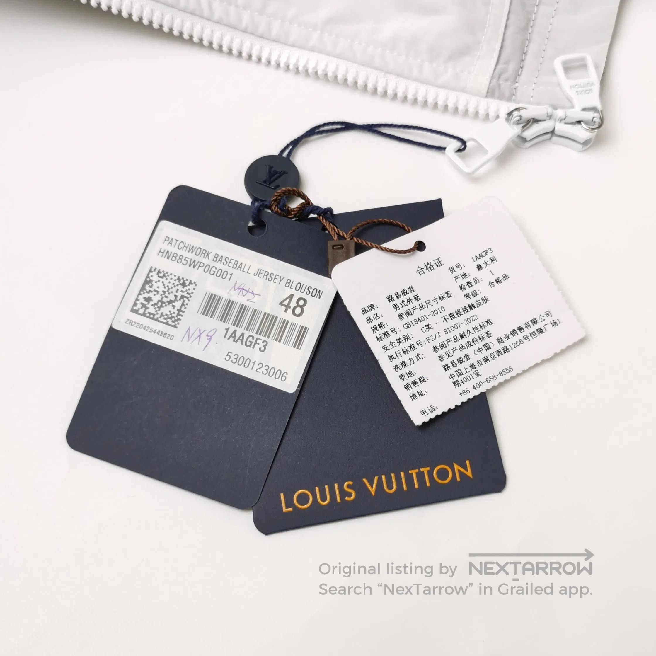 Louis Vuitton Louis Vuitton Spliced Letter Print Jacket Size 48. Size US XXS / EU 40 - 3 Thumbnail
