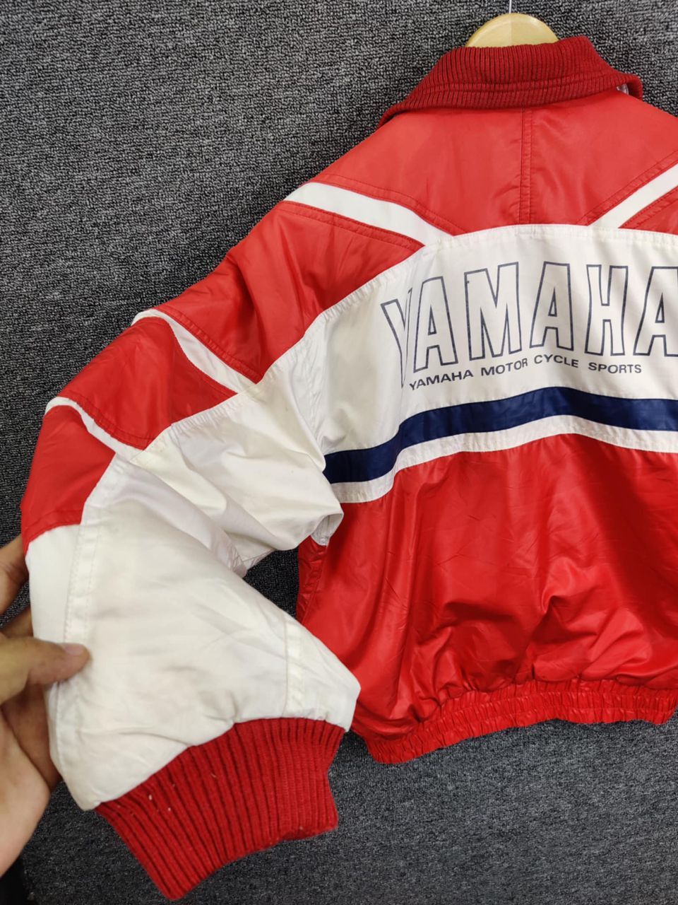 Yamaha Vintage 90's Yamaha Motorcycle Bikers Jacket Size US M / EU 48-50 / 2 - 3 Thumbnail
