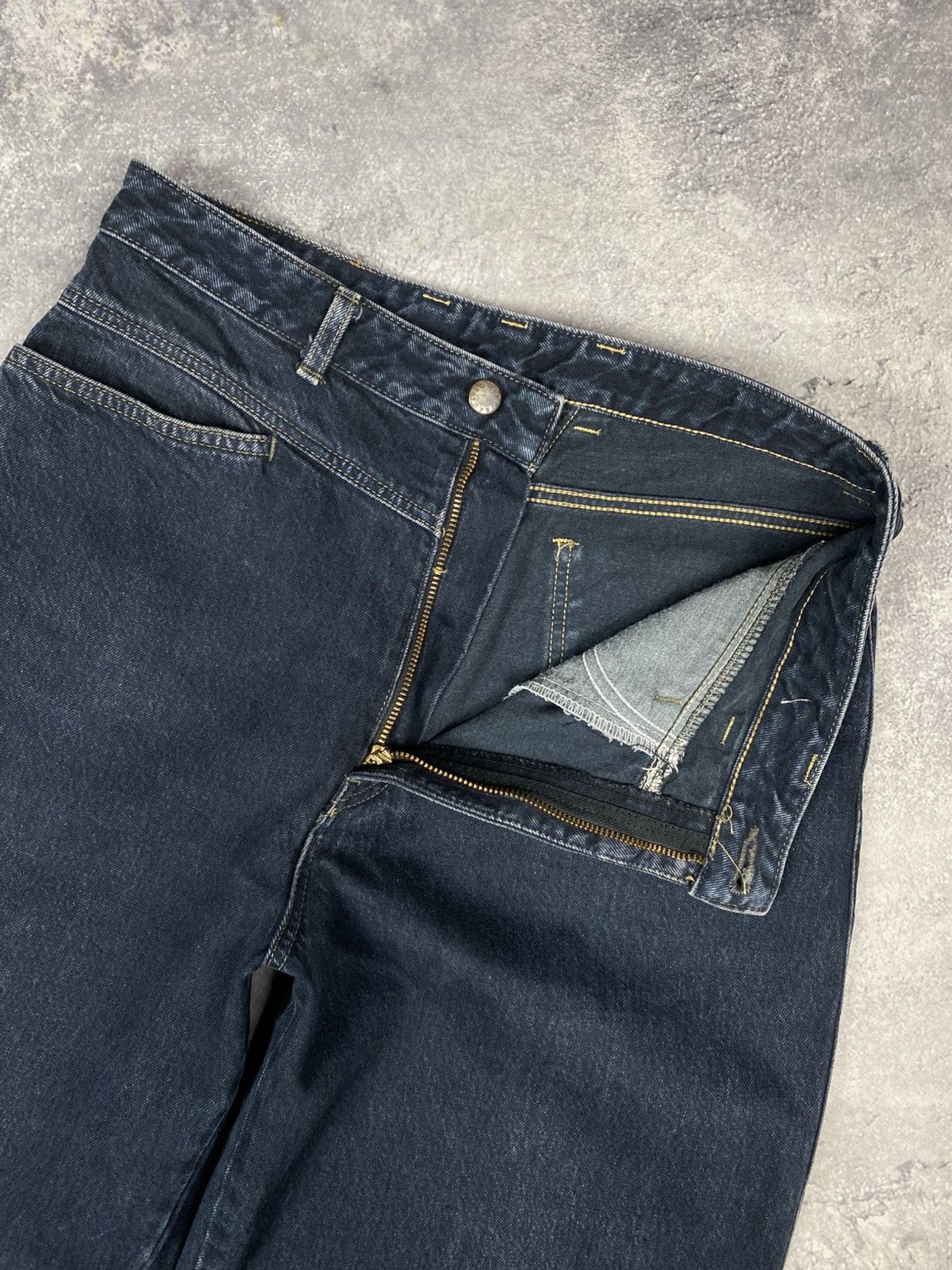 Edwin Edwin Louisiana Tokyo Japanese Washed Black High Waisted Size US 34 / EU 50 - 12 Thumbnail