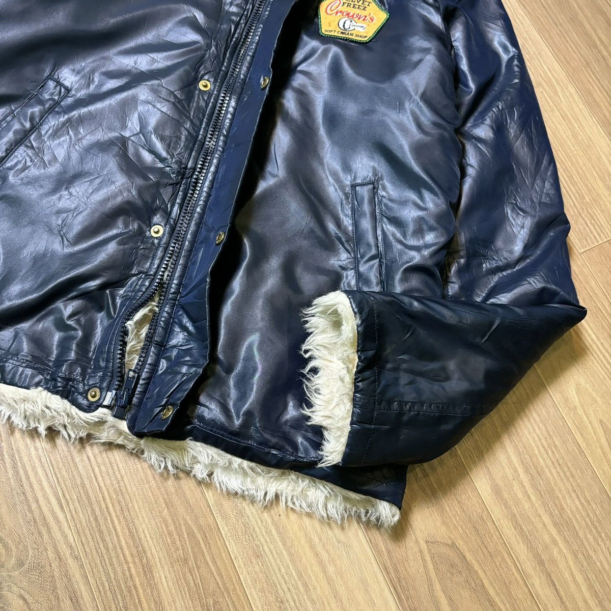 If Six Was Nine × Le Grande Bleu (L.G.B.) Rodeo crowns Fur faux jacket IfSixWasNine LGB Style Size US M / EU 48-50 / 2 - 7 Thumbnail