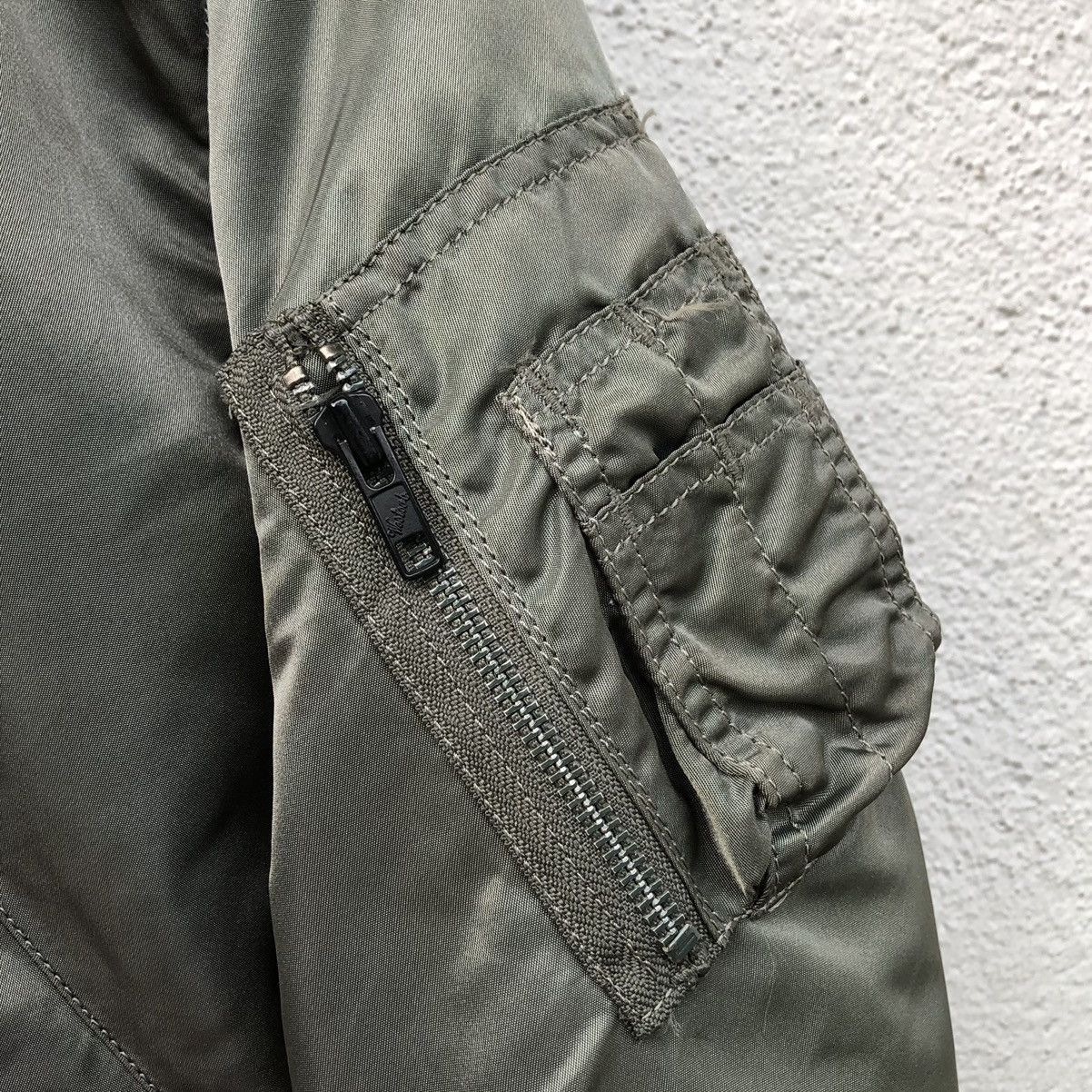 Vintage Vintage Flyer’s Man Intermediate Ma-1 Zipper WEST CAL Jacket Size US M / EU 48-50 / 2 - 5 Thumbnail