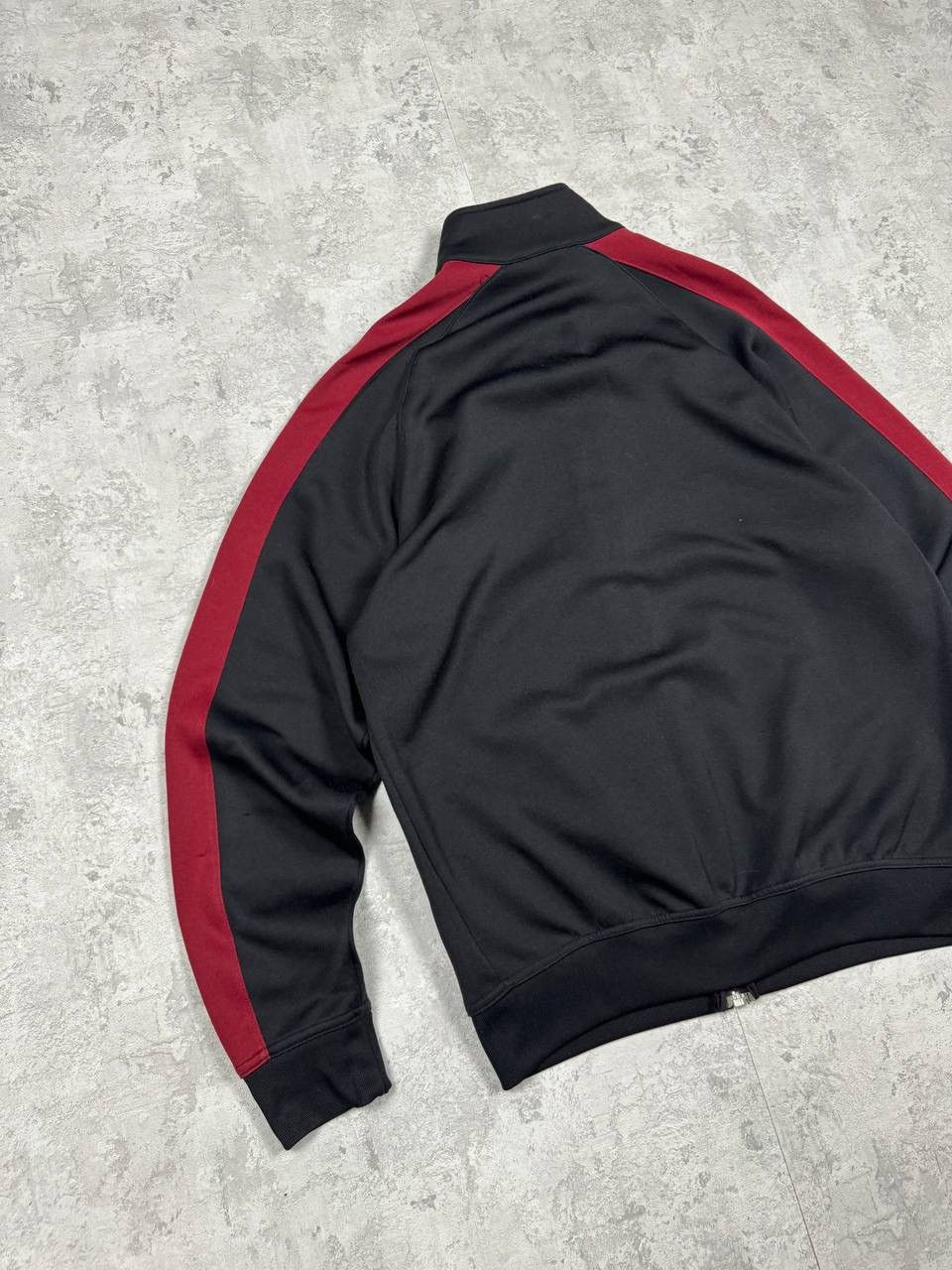 Nike Vintage Nike Y2k Black/Red Track Zip Sweatshirt Size US M / EU 48-50 / 2 - 9 Thumbnail