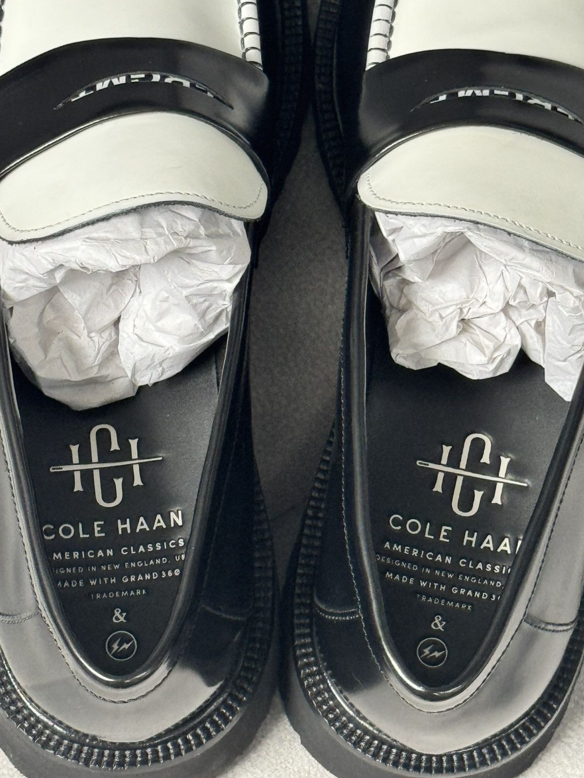 Cole Haan × Fragment Design Fragment x Cole Haan AC Penny Loafers Size US 11 / EU 44 - 6 Thumbnail