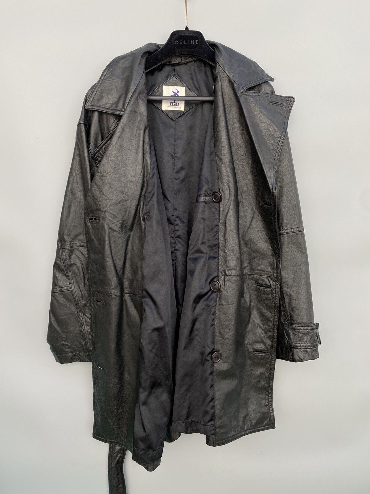 Issey Miyake 1980s Hai Sporting Gear by Issey Miyake Double Breasted Coat Size US M / EU 48-50 / 2 - 9 Thumbnail