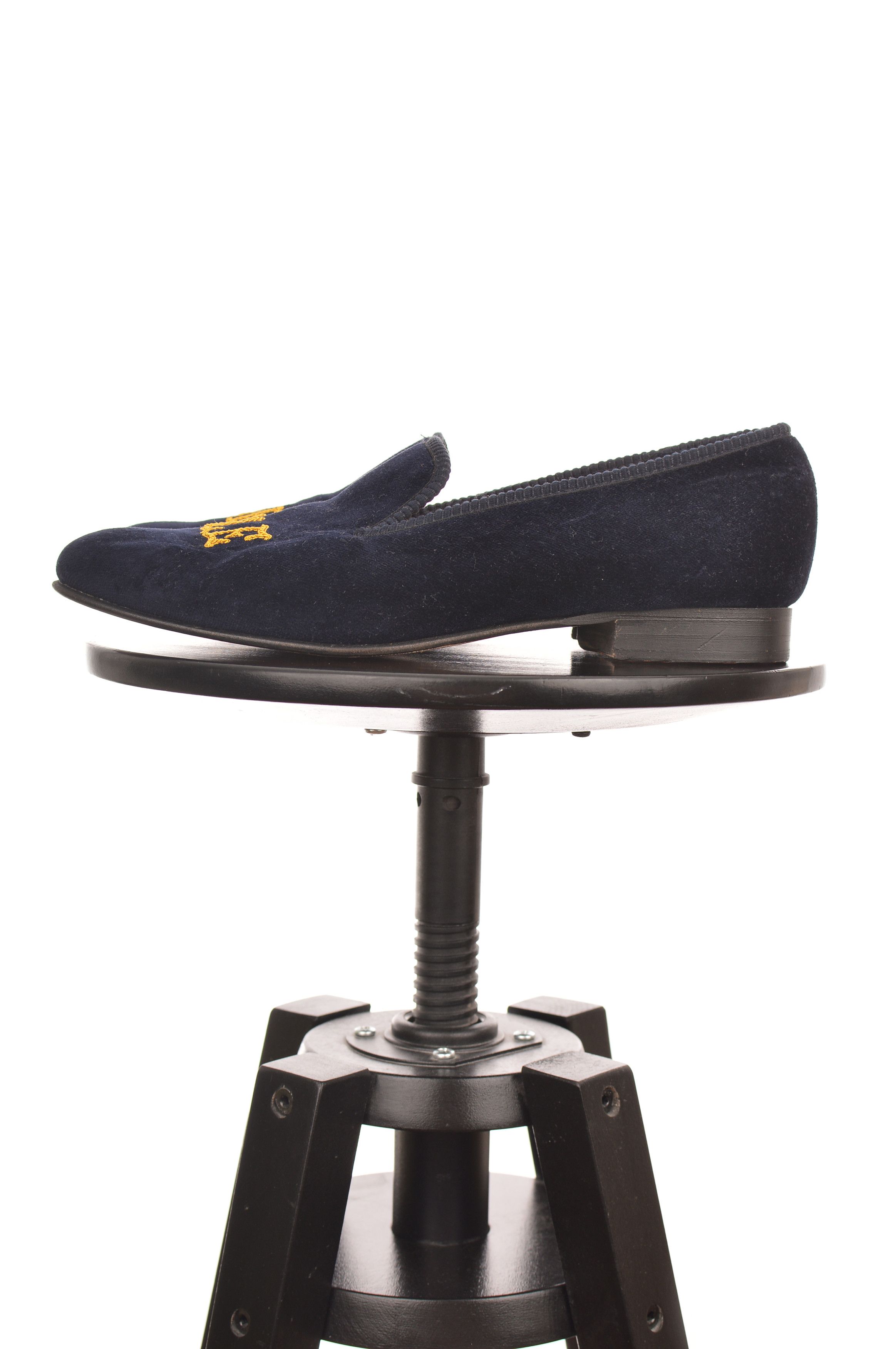 New & Lingwood New & Lingwood Navy Loafers Shoes Bone Idle Size US 9 / EU 42 - 1 Thumbnail