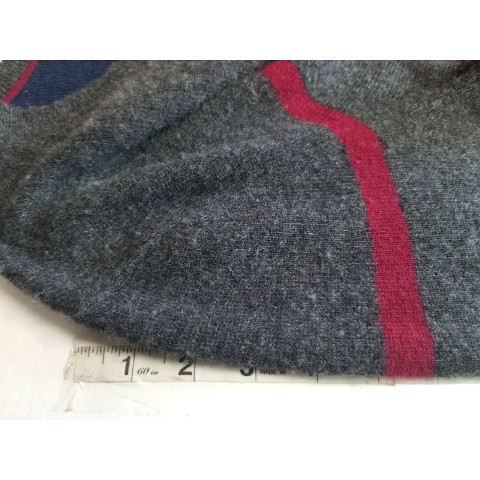 Vintage VINTAGE 1901 Black Cashmere Cotton Blend Men's Classic Pullover Sweater XL Gray Mens Size US XL / EU 56 / 4 - 7 Thumbnail