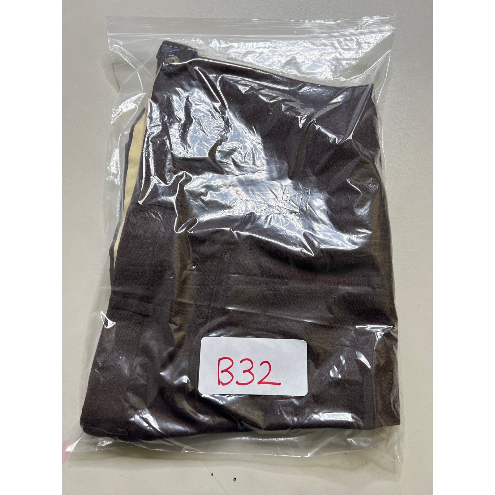 Club Room Club Room Bamberger’s 100% Wool Dress Pants Brown 34R 90s Size US 34 / EU 50 - 12 Thumbnail