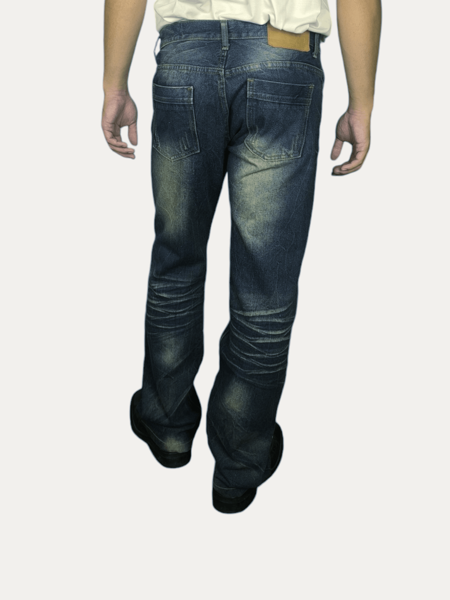 If Six Was Nine × Japanese Brand × Vintage Japan brand Muddy Claw Mark flared Jeans Ifsixwasnine Style Size US 33 - 11 Thumbnail