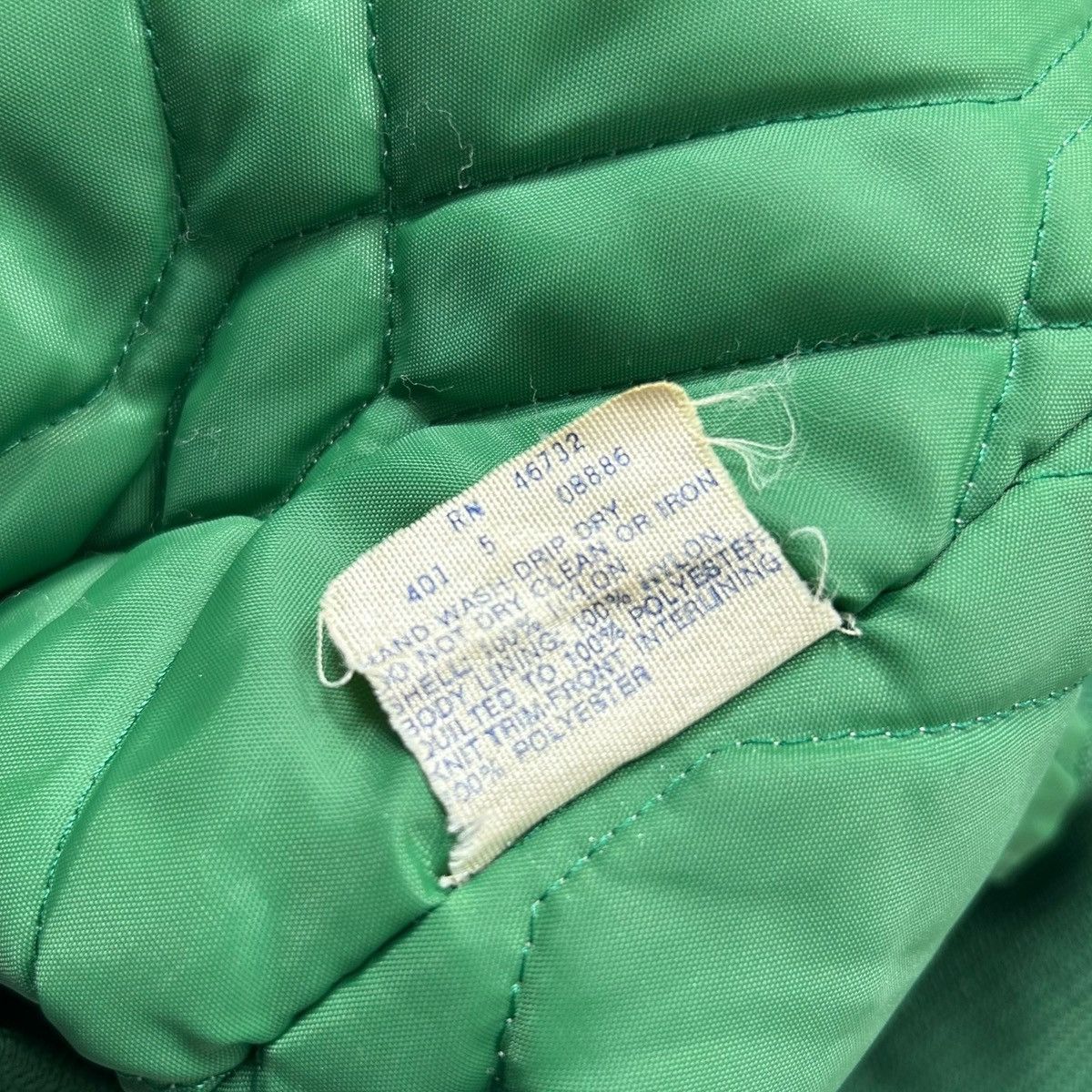 NFL VTG 90s NEW YORK JETS CHALK LINE SATIN JACKET SPELL OUT Size US L / EU 52-54 / 3 - 6 Thumbnail