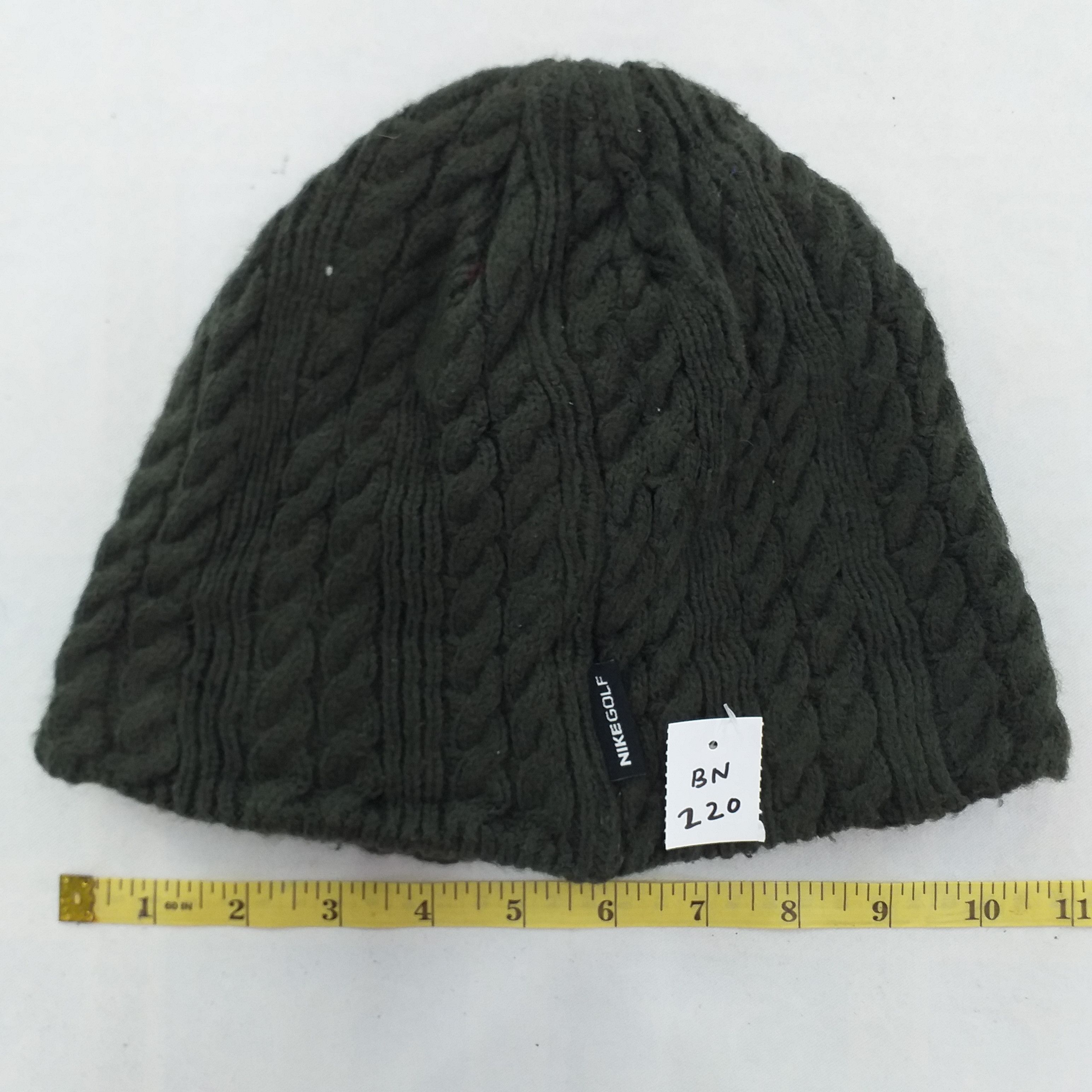 Nike Vintage Nike Logo Embroidery Snow Cap Beanie Hat - BN220 Size ONE SIZE - 3 Thumbnail