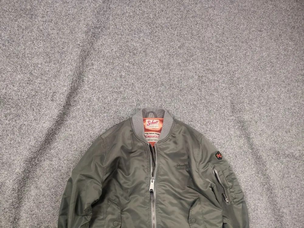 Schott Schott NYC Vintage American College Bomber Jacket Military Size L / US 10 / IT 46 - 1 Thumbnail