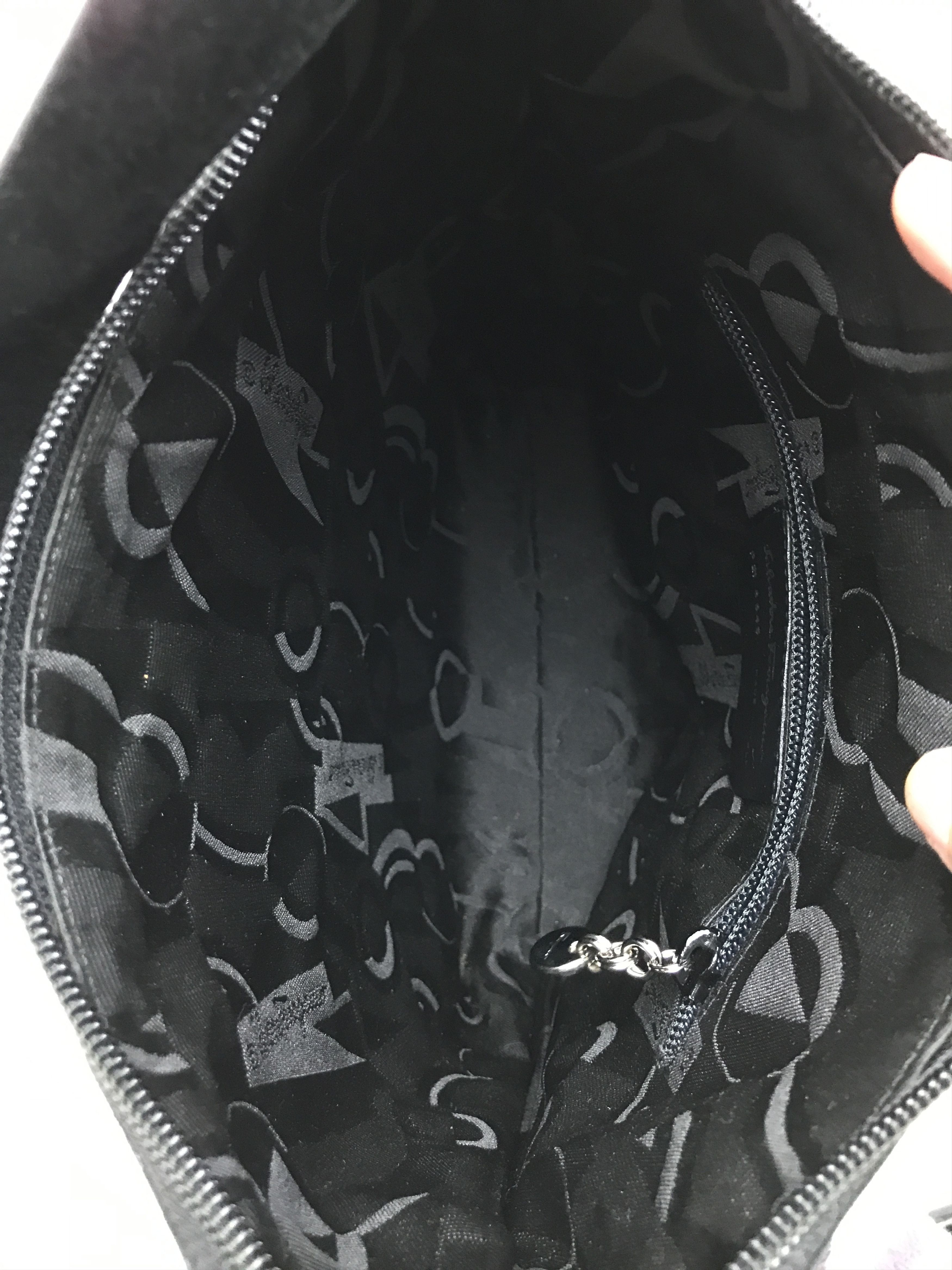 Designer × Salvatore Ferragamo × Vintage Vintage Salvatore Ferragamo Hobo Bag Suede Leather Size ONE SIZE - 15 Thumbnail