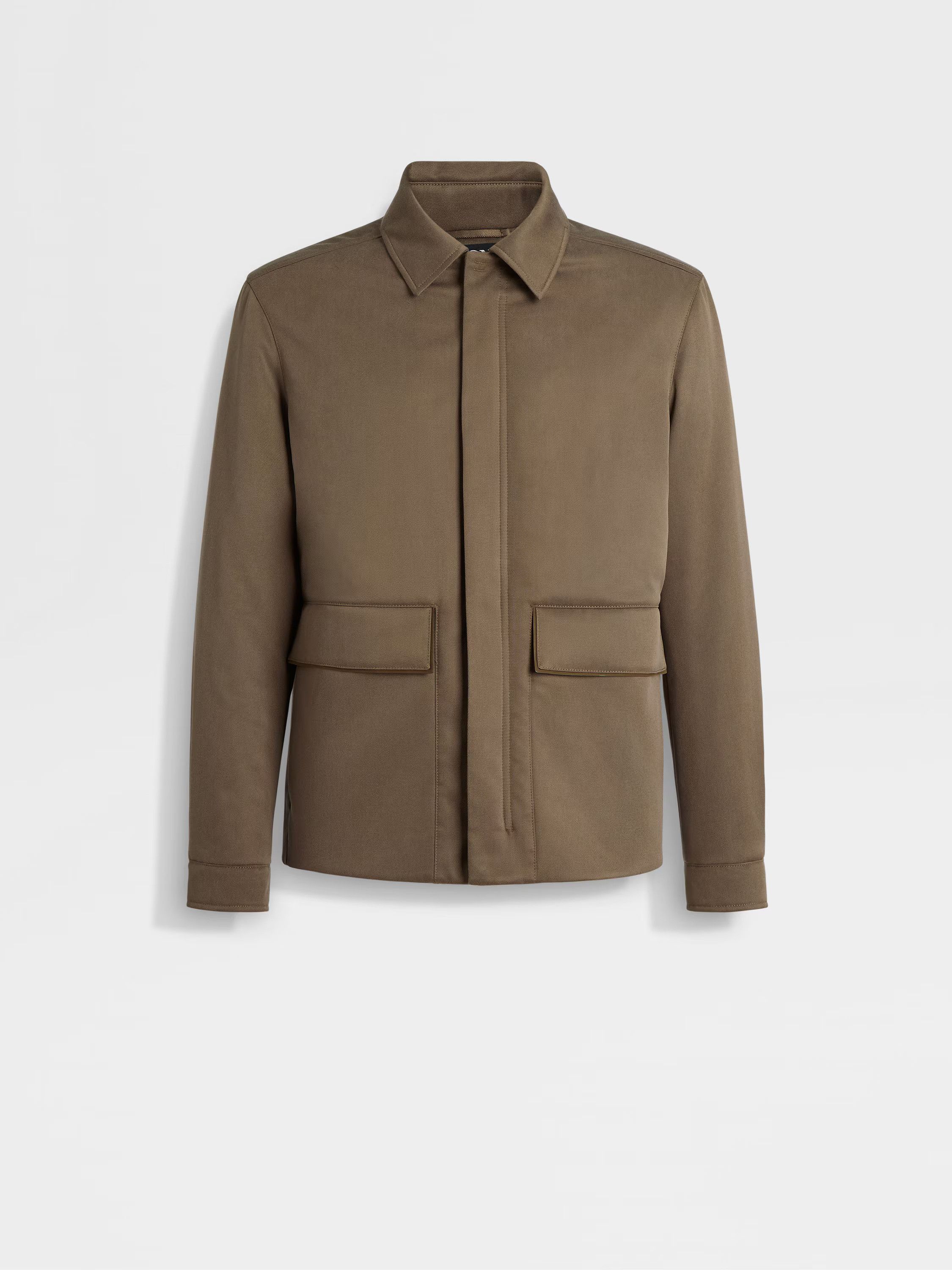 Ermenegildo Zegna ZEGNA padded single-breasted jacket Size US L / EU 52-54 / 3 - 1 Thumbnail