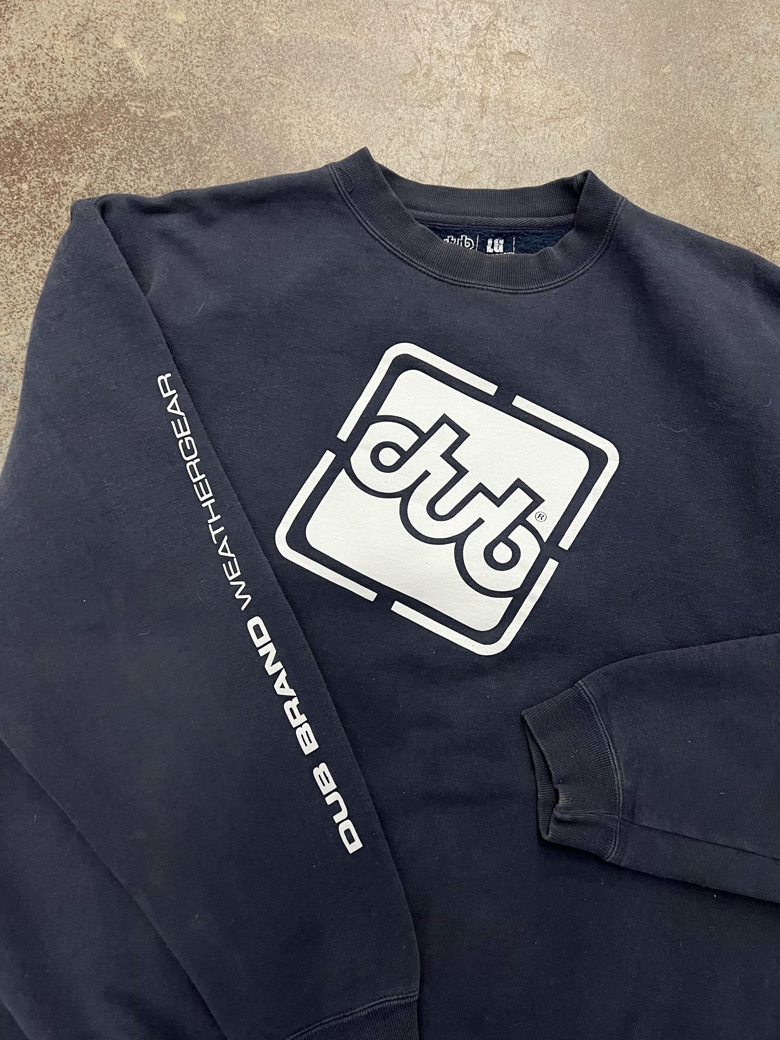 Other 1990's/Y2K Dub Brand Weathergear Graphic Crewneck Sweatshirt Size US XL / EU 56 / 4 - 2 Thumbnail