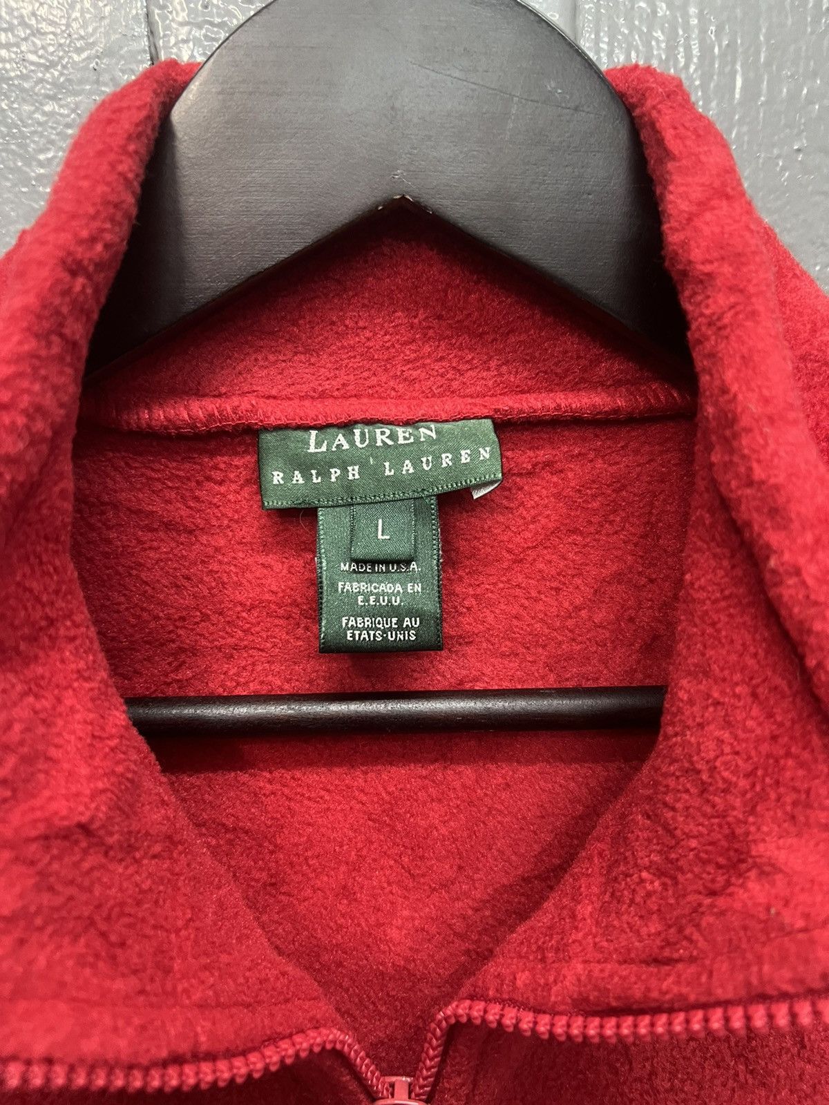 Lauren Ralph Lauren LAUREN RALPH LAUREN FLEECE HALF ZIPPER Size US L / EU 52-54 / 3 - 3 Thumbnail