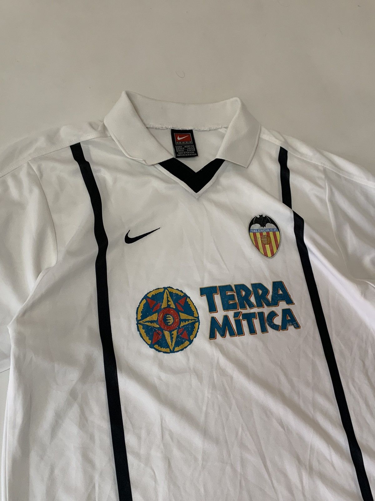 Vintage Rare! Original Nike Valencia CF 2000/2001 Home Size US M / EU 48-50 / 2 - 1 Thumbnail