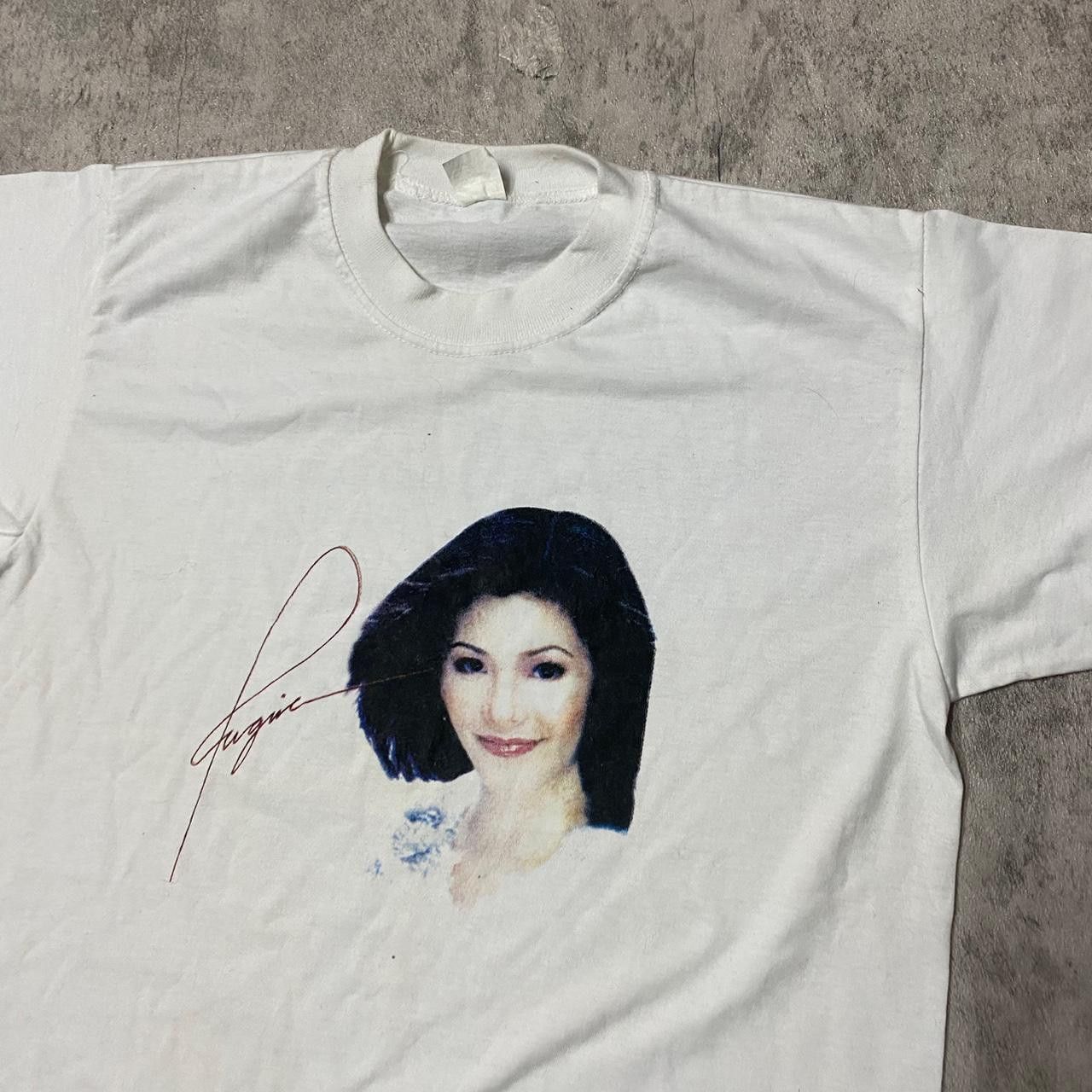 Other 1990s Lupe Fuentes white t-shirt with a unique, Size US S / EU 44-46 / 1 - 2 Thumbnail