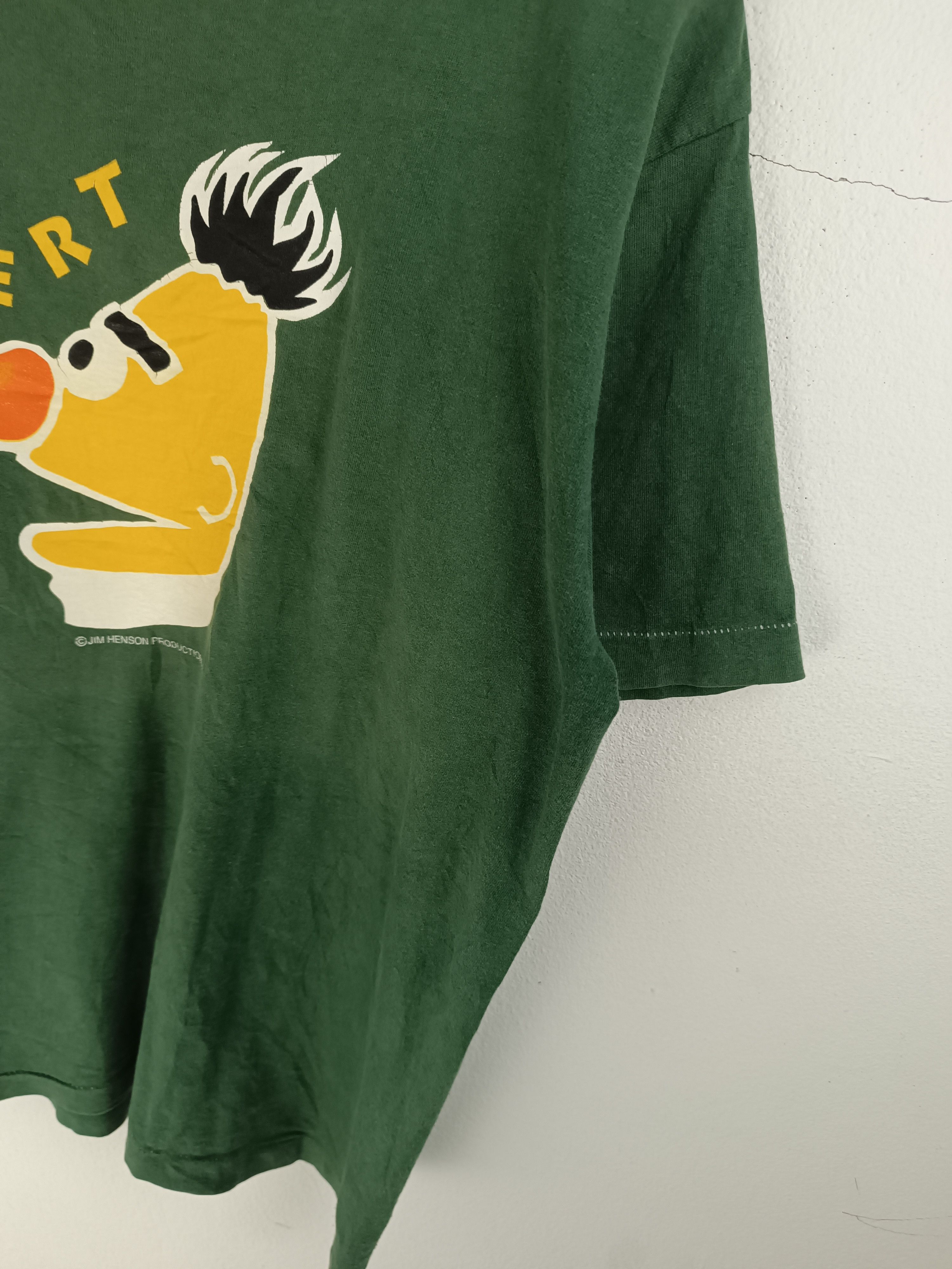 Vintage VINTAGE 90'S BERT SESAME STREET ELMO BIG BIRD KERMIT Size US M / EU 48-50 / 2 - 7 Thumbnail