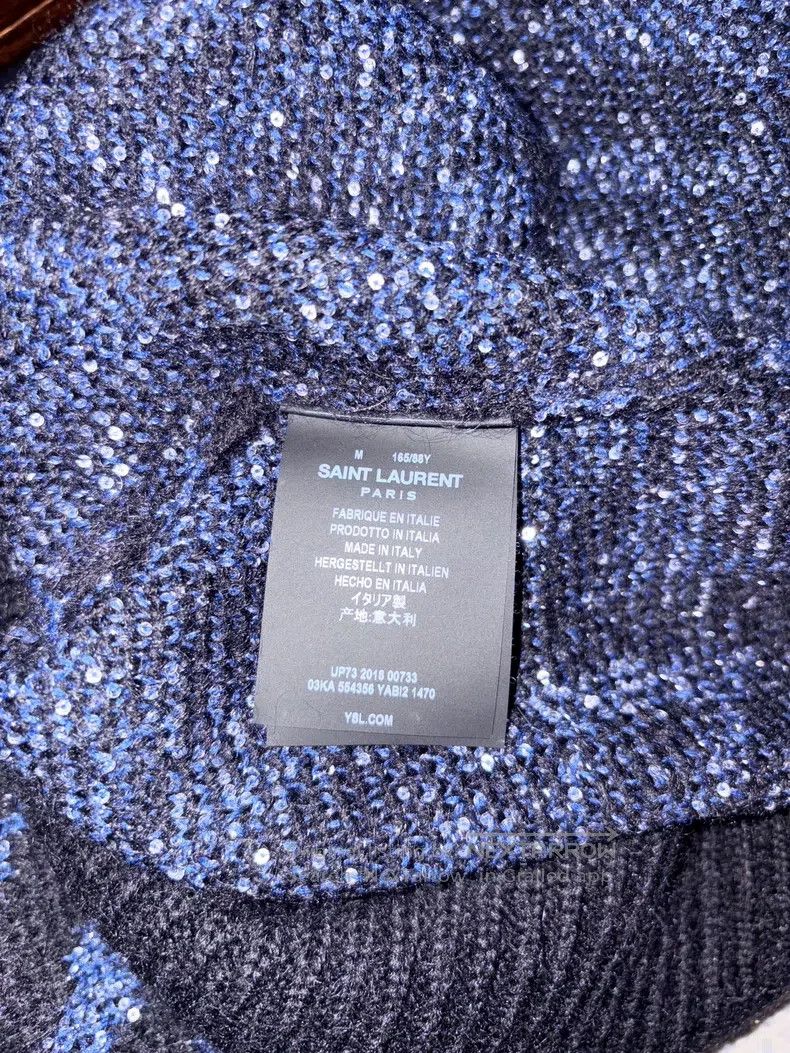 Saint Laurent Paris Saint Laurent Paris Lightning Knit Sweater Size US M / EU 48-50 / 2 - 5 Thumbnail