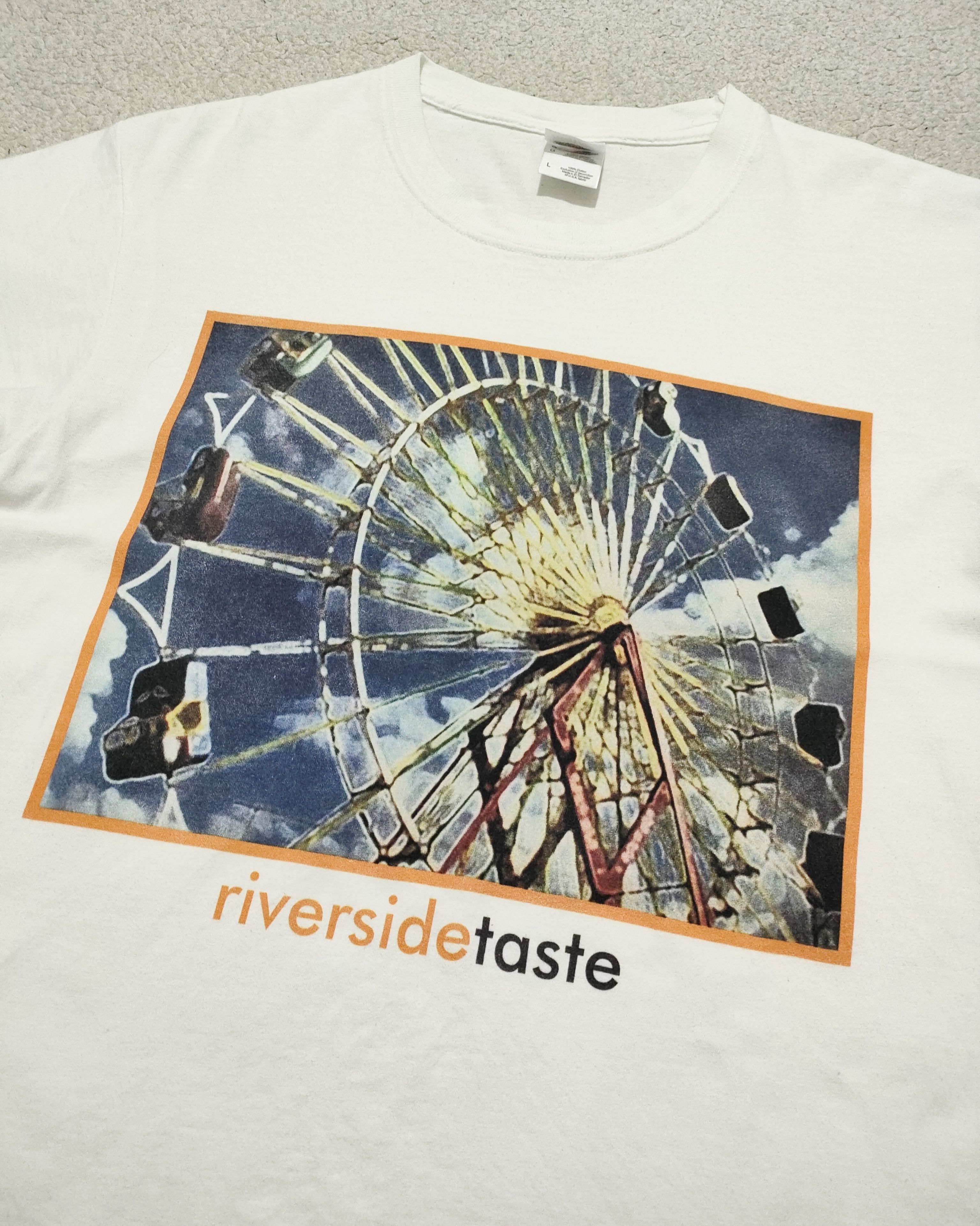 Band Tees 00s RIVERSIDE - TASTE Album Cover Tee Size US L / EU 52-54 / 3 - 3 Thumbnail