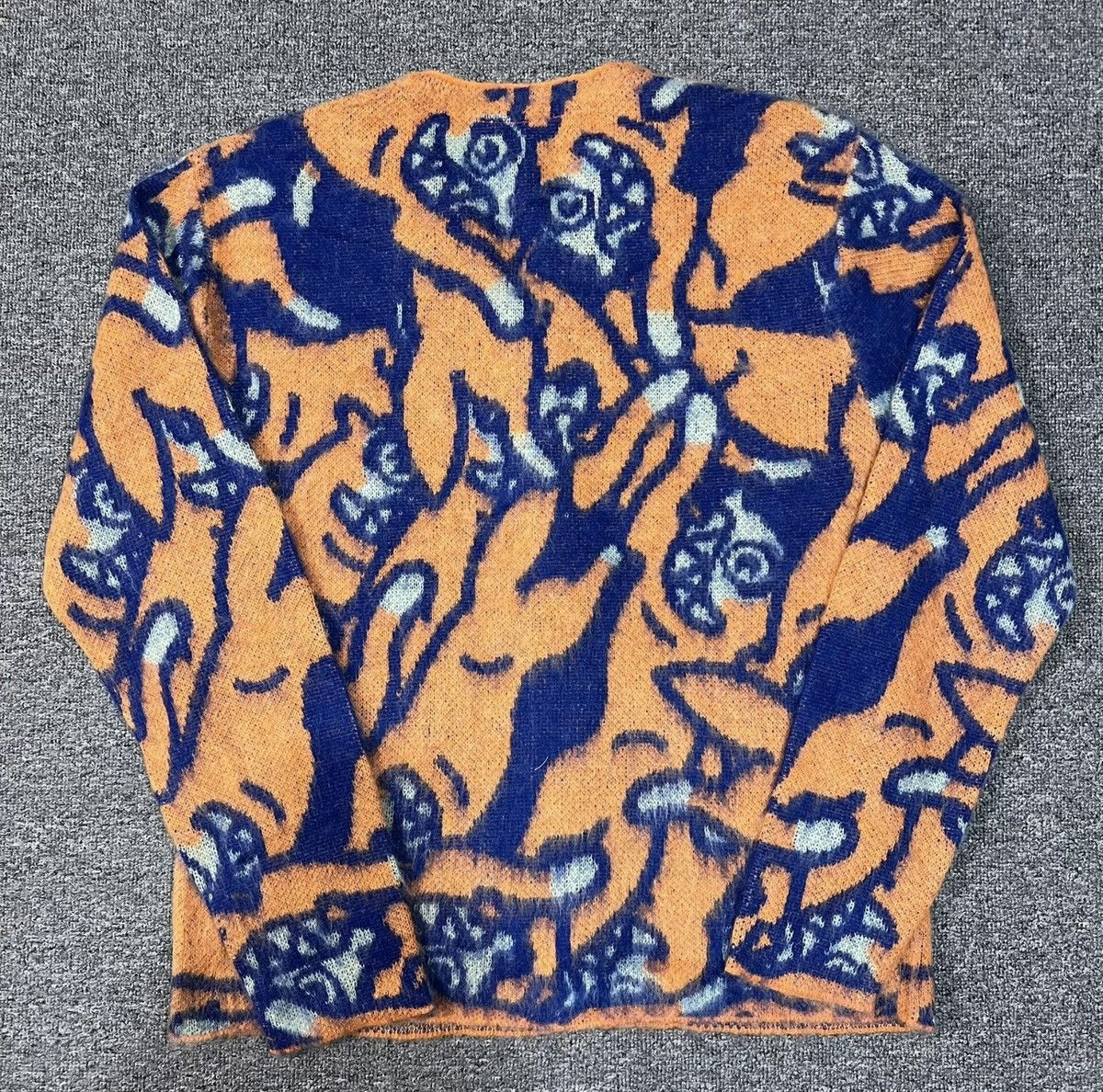Billionaire Boys Club BBC ICECREAM All-Over Print Flying Dog Cardigan Sweater Size US L / EU 52-54 / 3 - 2 Thumbnail