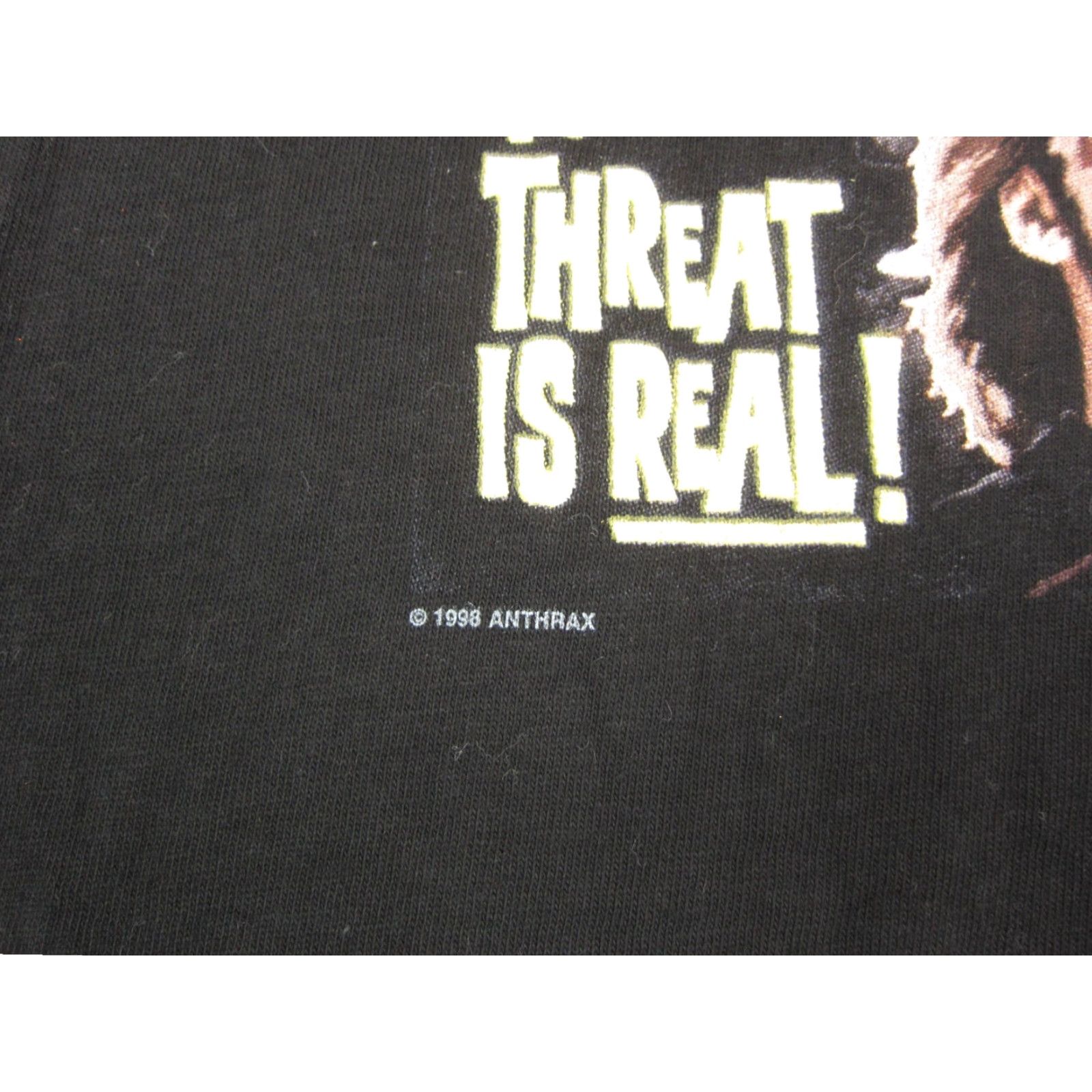 Vintage VINTAGE Anthrax Shirt Mens Large Black Tour of Terror 90s Metal Band Tour Tee 8 Size US L / EU 52-54 / 3 - 5 Thumbnail