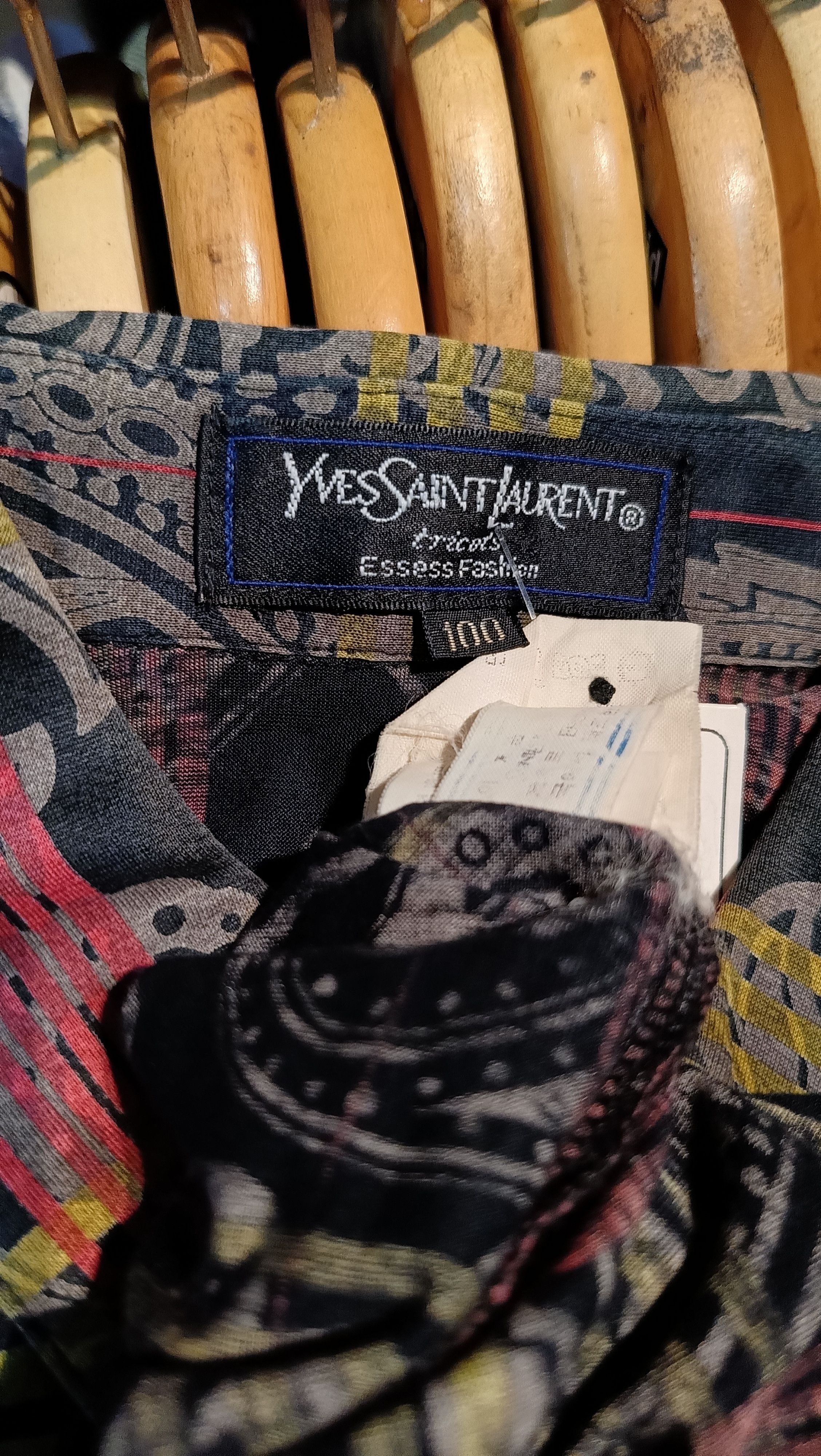 Yves Saint Laurent Vintage 80's Yves Saint Laurent Size US M / EU 48-50 / 2 - 4 Thumbnail
