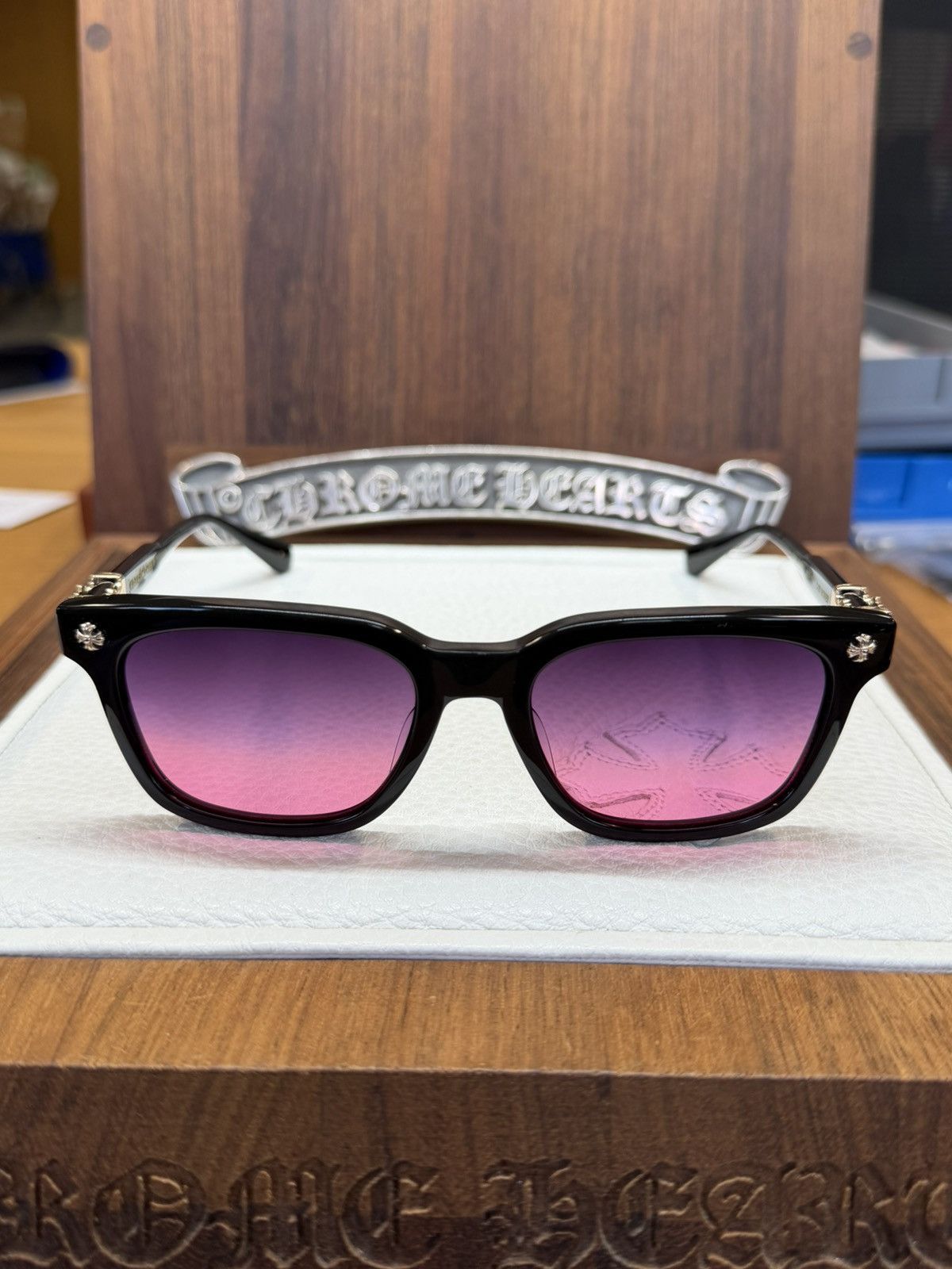 Chrome Hearts Chrome Hearts Cox Ucker Sunglasses Size ONE SIZE - 6 Thumbnail