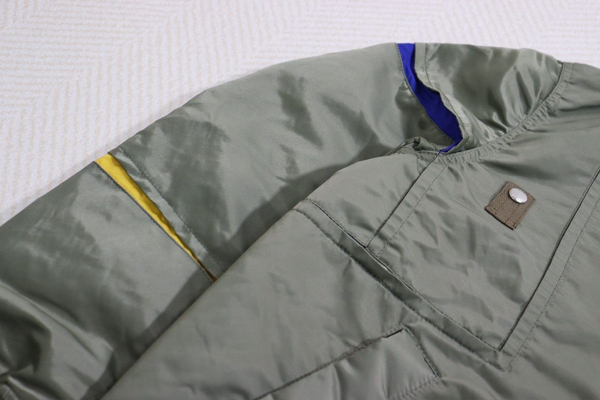 Sacai Sacai 21aw Nylon Twill Blouson MA1 Jacket size3 Size US L / EU 52-54 / 3 - 6 Thumbnail