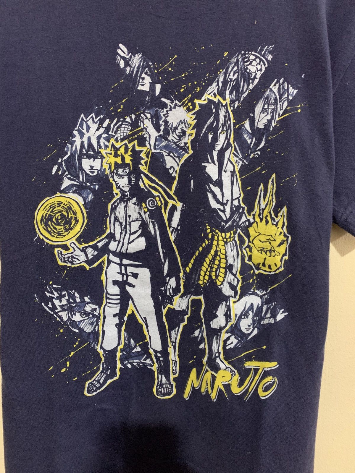 Anime Vintage Naruto Sasuke Bandai Tee Shirt Size US M / EU 48-50 / 2 - 3 Thumbnail