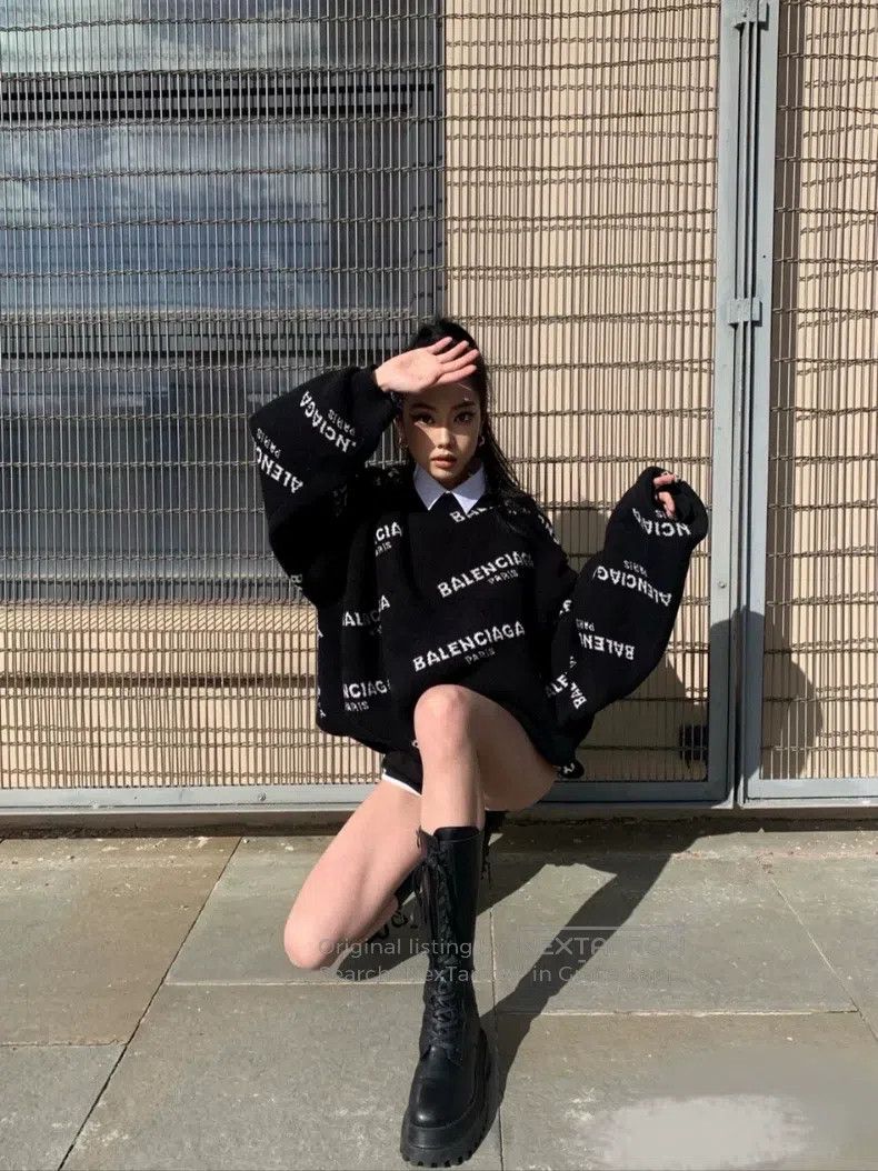 Balenciaga Balenciaga Black Sweater Size XS / US 0-2 / IT 36-38 - 9 Thumbnail