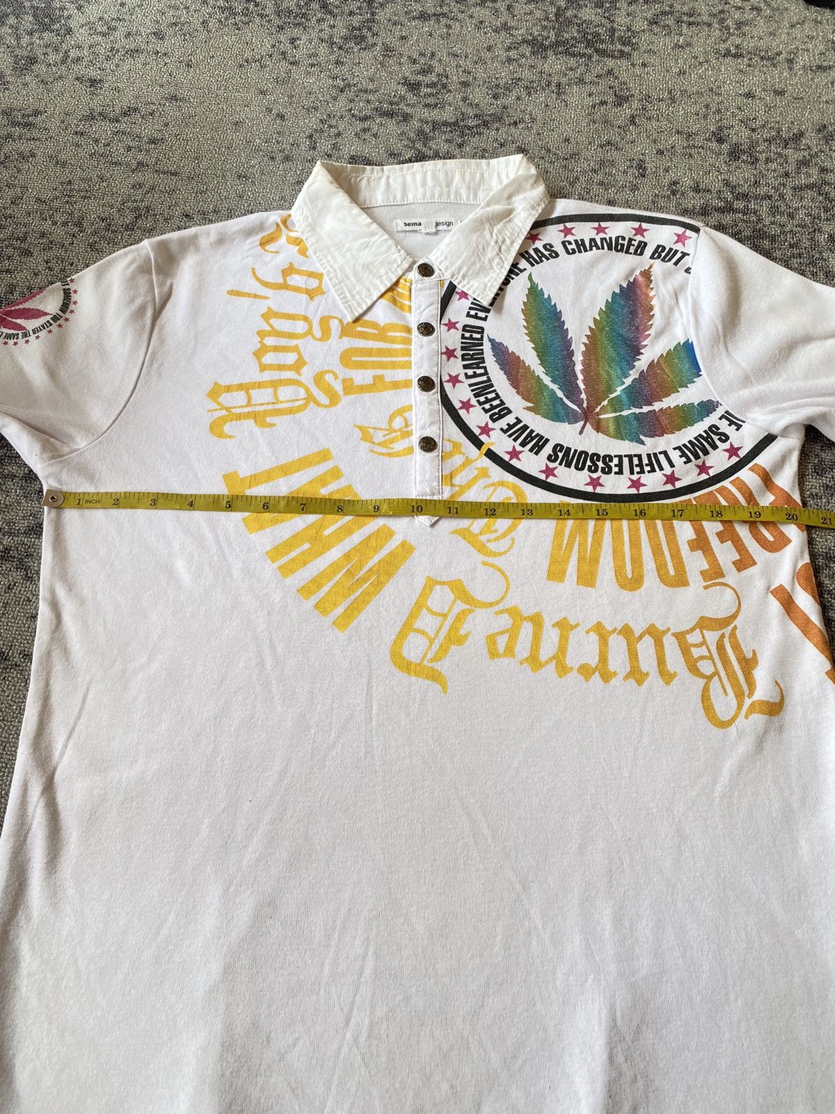 Hysteric Glamour × If Six Was Nine × semanticdesign Y2K Semantic design ifsixwasnine polo shirt Size US L / EU 52-54 / 3 - 11 Thumbnail