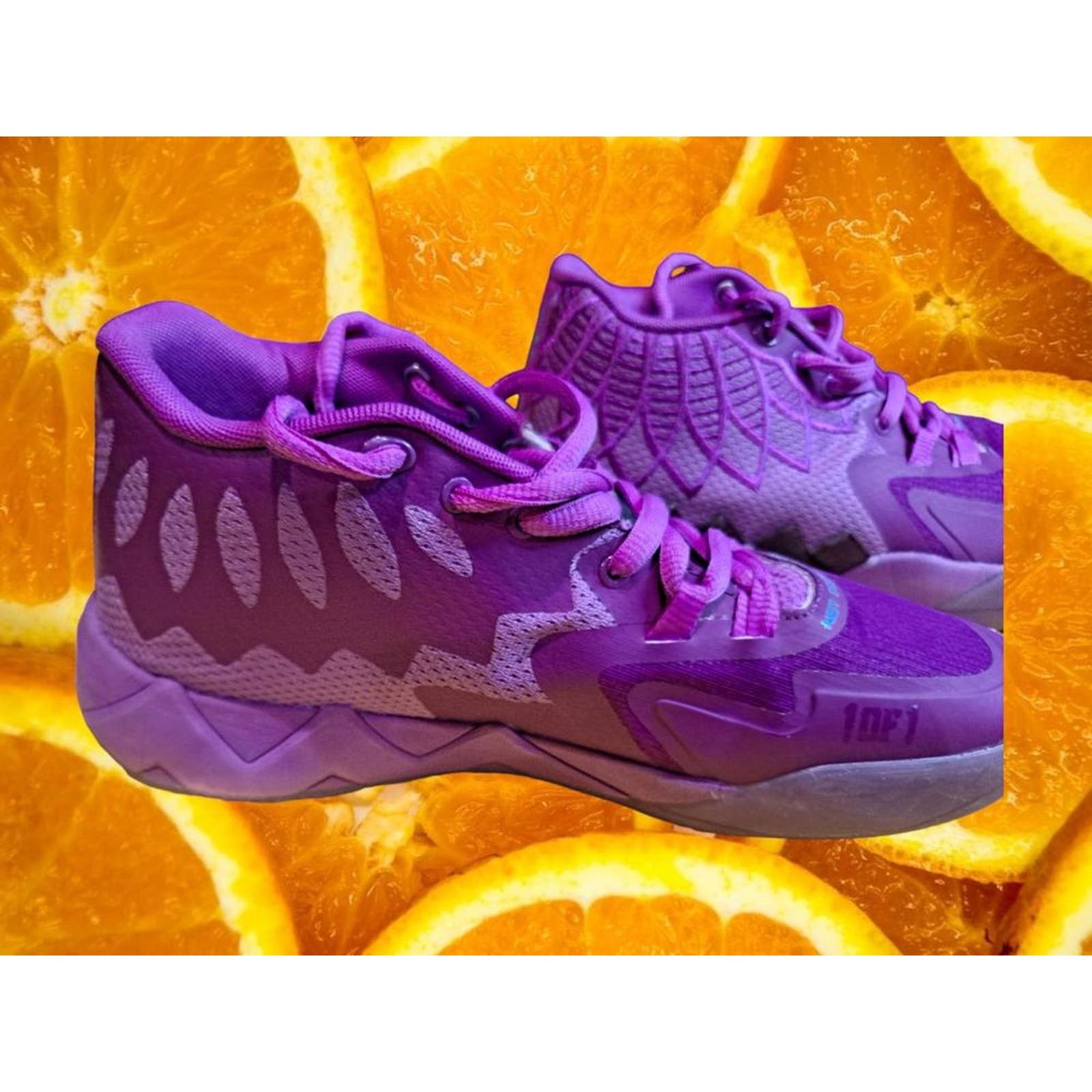 Puma of Queens‎ City Purple High-top Sneakers