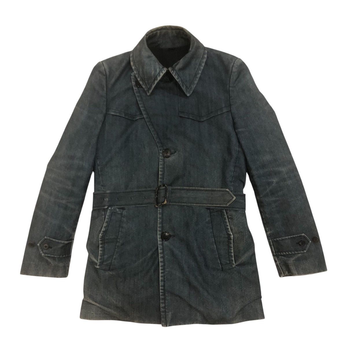 Viktor & Rolf Viktor & Rolf Monsieur Denim Style Coat Jacket Size US M / EU 48-50 / 2 - 1 Thumbnail