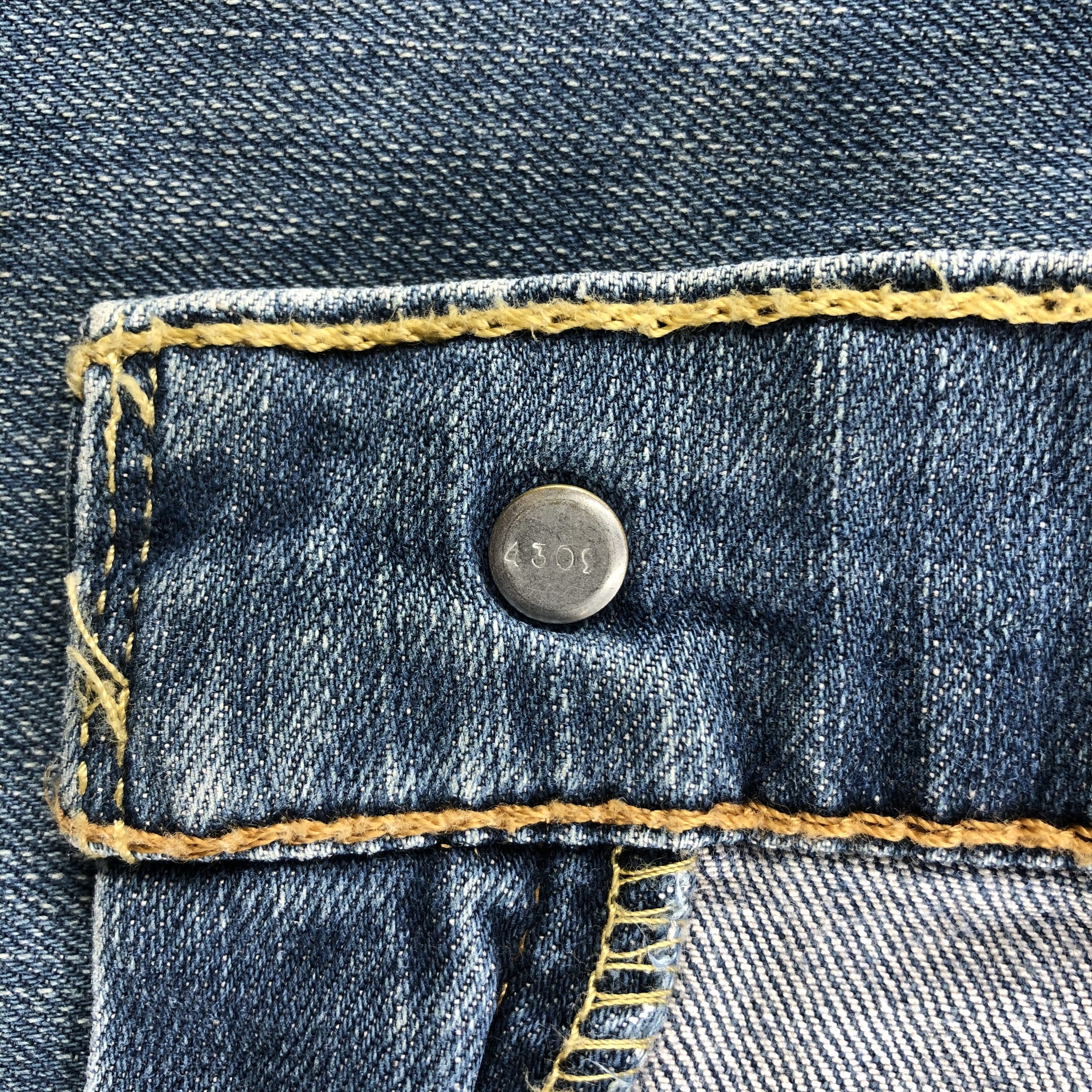 Levi's Distressed Vintage Levis 514 Jeans Blue Wash Denim-J1104 Size US 41 - 10 Thumbnail