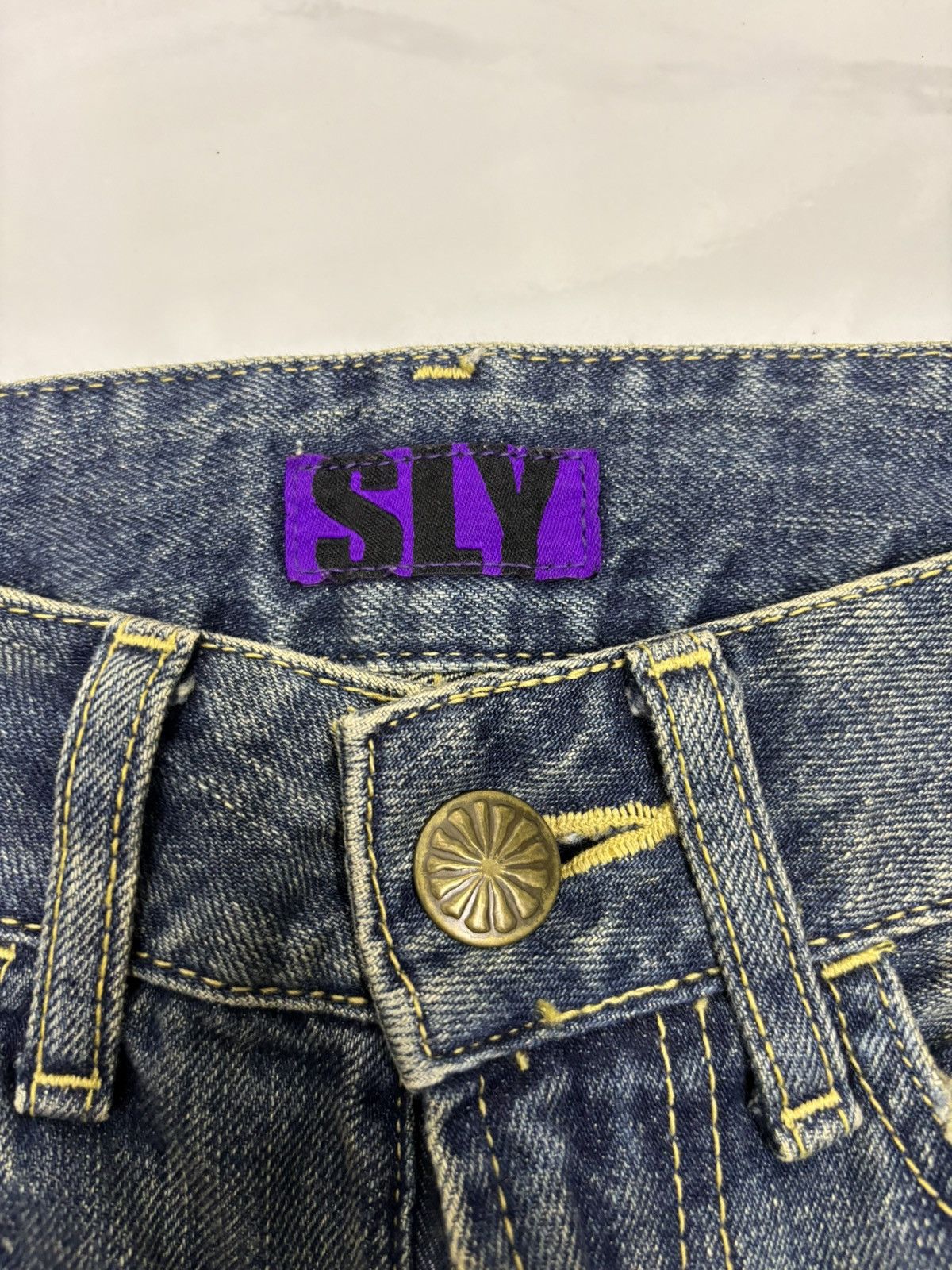 If Six Was Nine × Japanese Brand × Le Grande Bleu (L.G.B.) 🔥FLARE JEANS MADE IN JAPAN SLY BLUE BOOTCUT DENIM Size 27" / US 4 / IT 40 - 9 Thumbnail