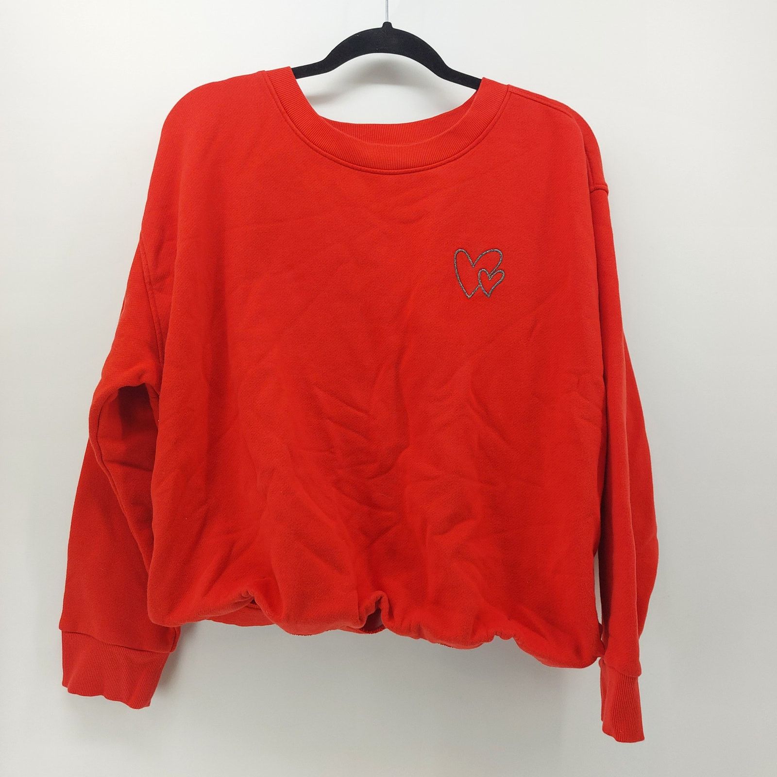 Other Universal Thread Red Sweater Heart Valentines Preppy XL Size XL / US 12-14 / IT 48-50 - 2 Thumbnail