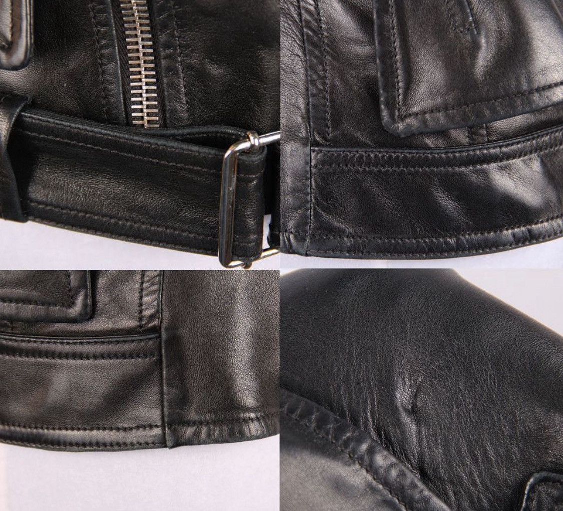 Alexander McQueen Alexander McQueen Leather Biker Jacket Size M / US 6-8 / IT 42-44 - 5 Thumbnail