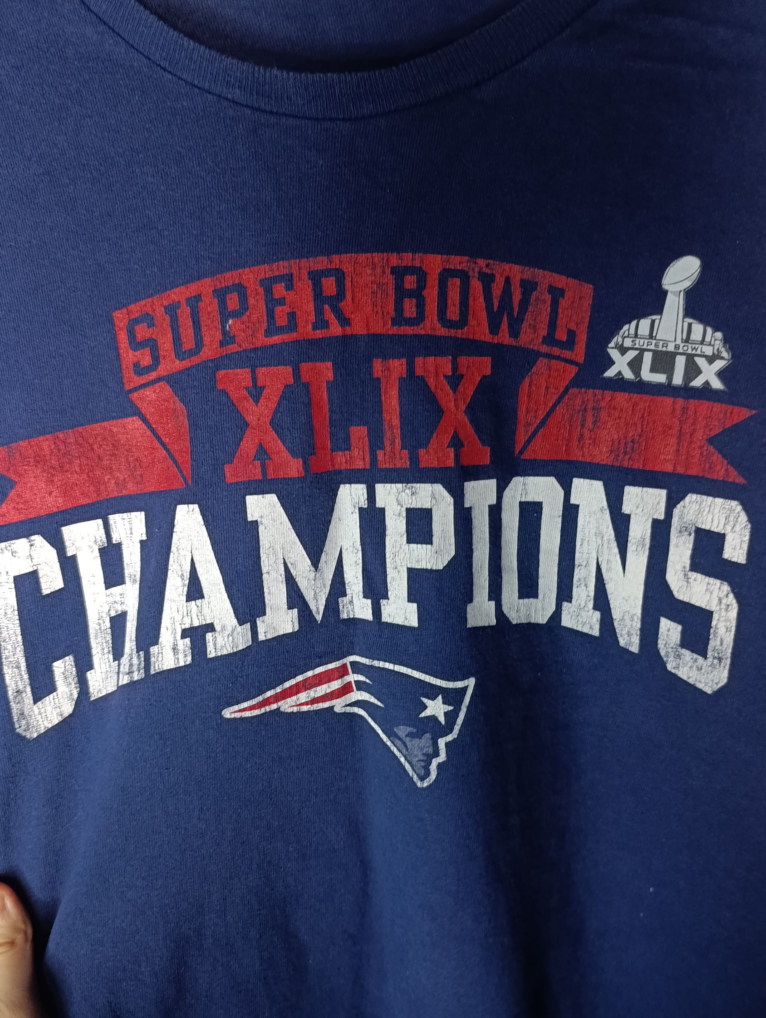 Delta Vintage super bowl patriots delta tag tshirt Size US L / EU 52-54 / 3 - 2 Thumbnail